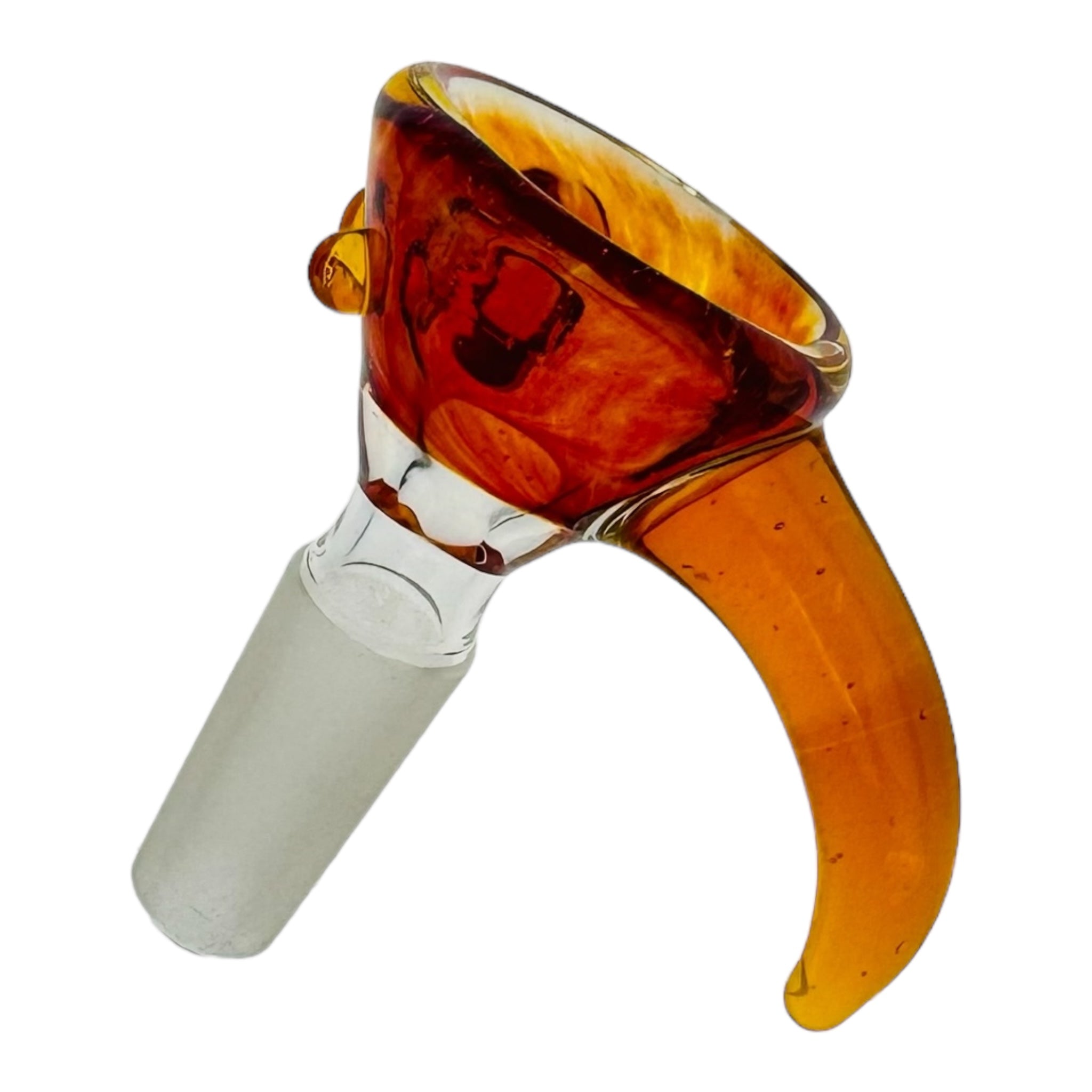 Arko Glass 10mm Flower Bowl Alientech Bowl With Golden Sun Horn