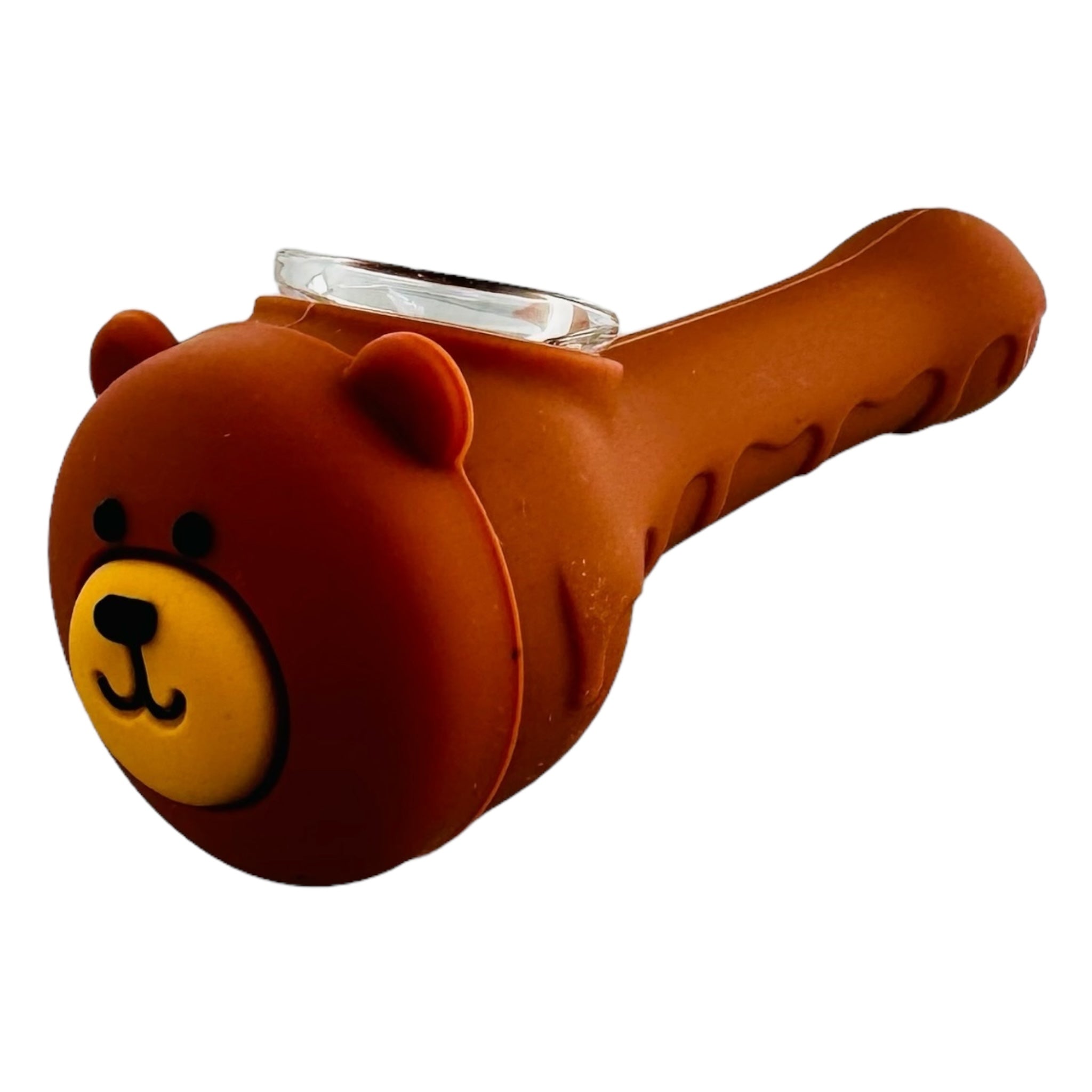 Teddy Bear Silicone smoking Hand Pipe