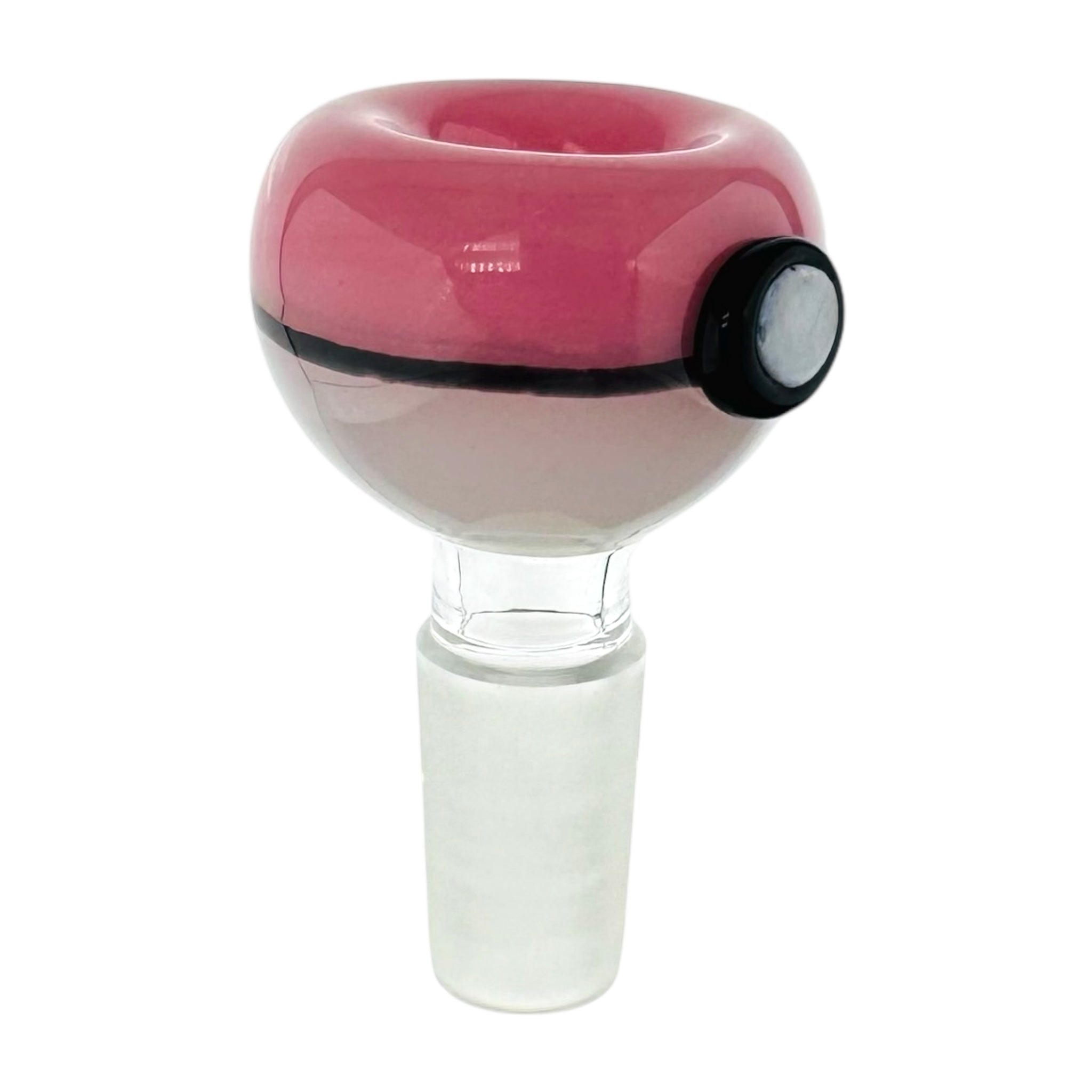 Pink Poke Ball Bong Bowl Piece