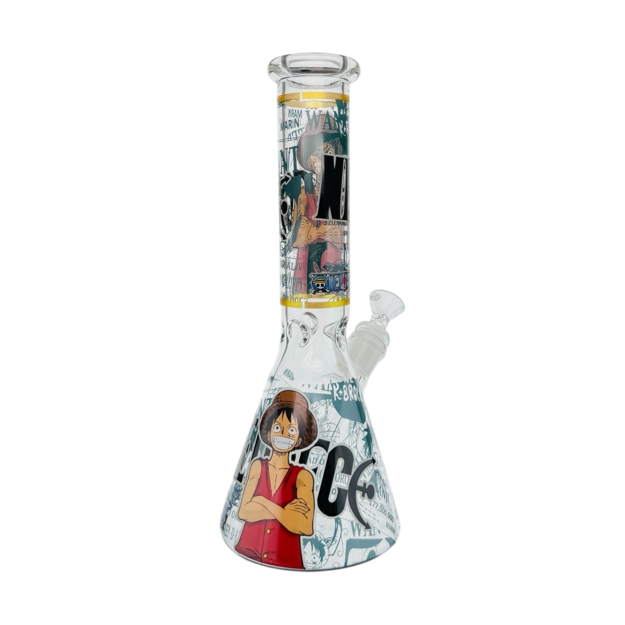 Nepec One Piece Anime Water Pipe Bong Featuring Happy Monkey