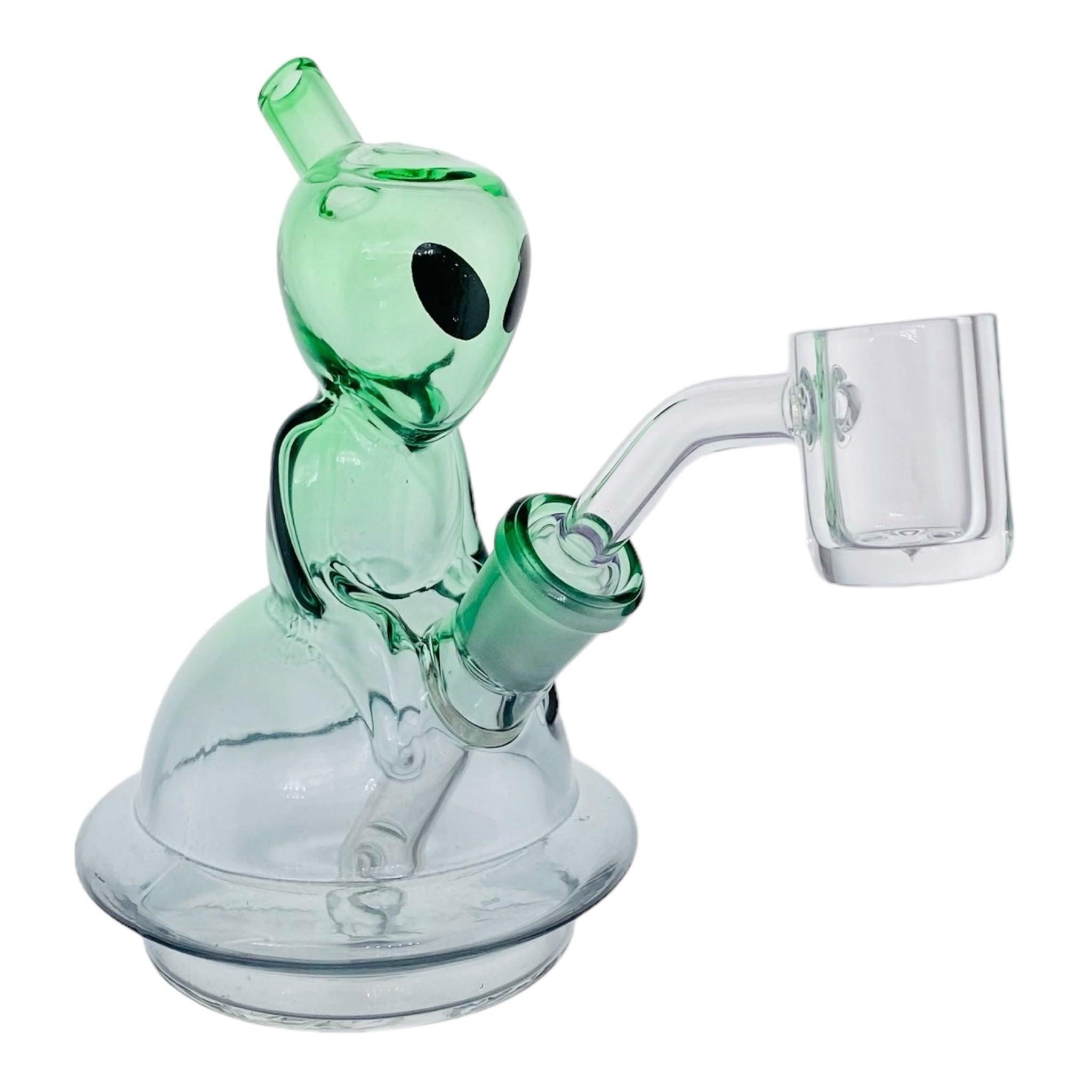 cute mini Alien UFO Dab Rig for weed 