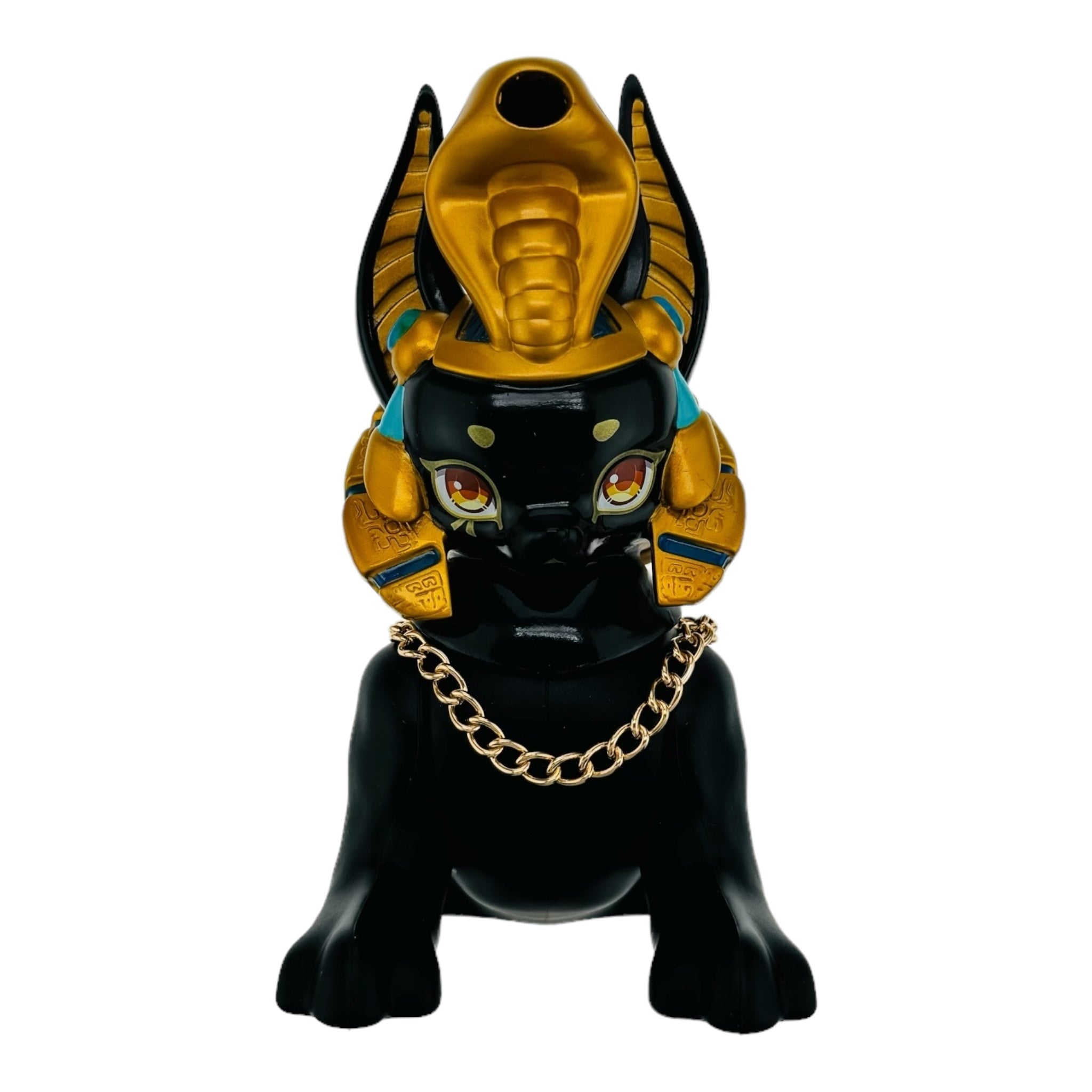 Anubis Silicone Rubber Water Pipe Bong