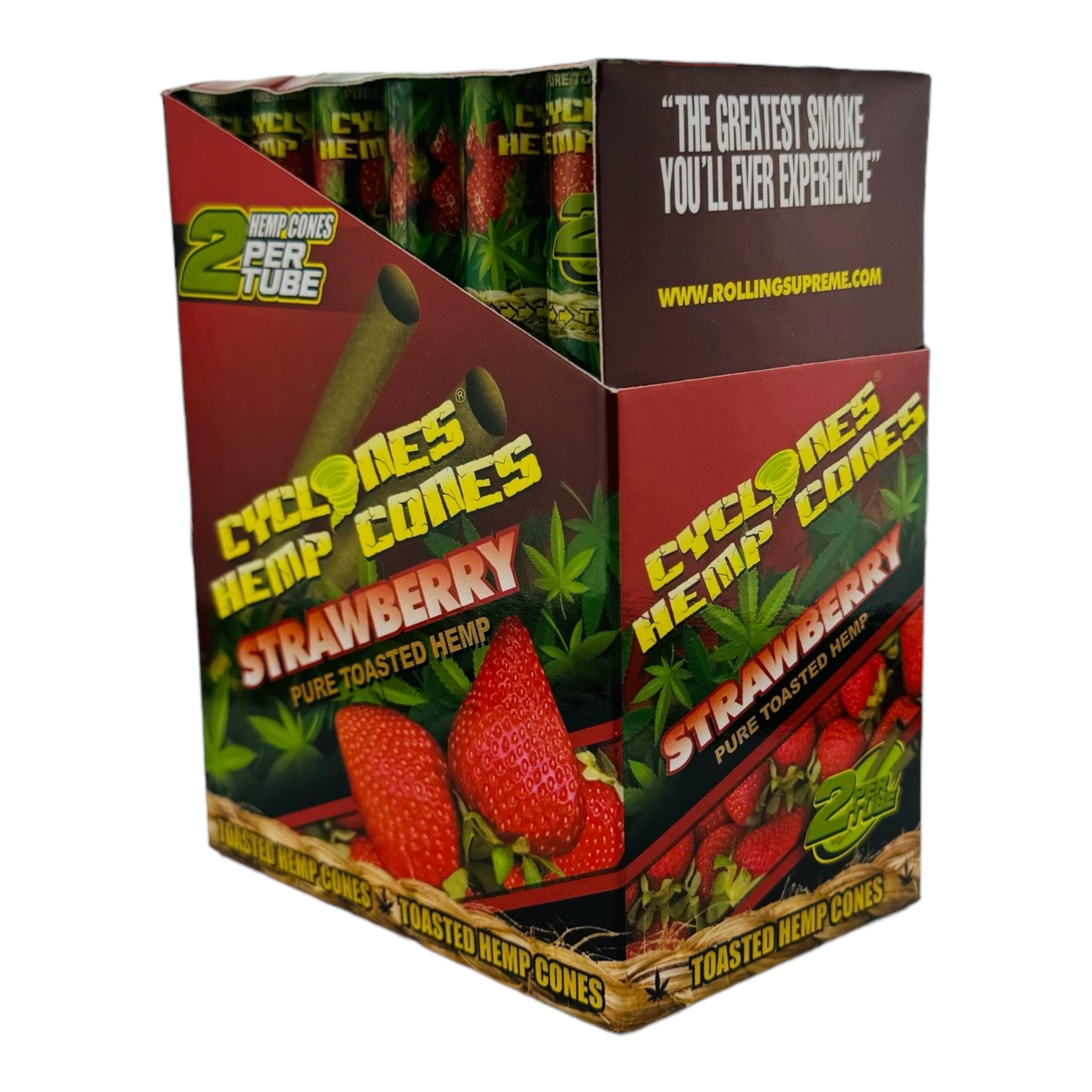 Cyclones Hemp Cones Strawberry for sale