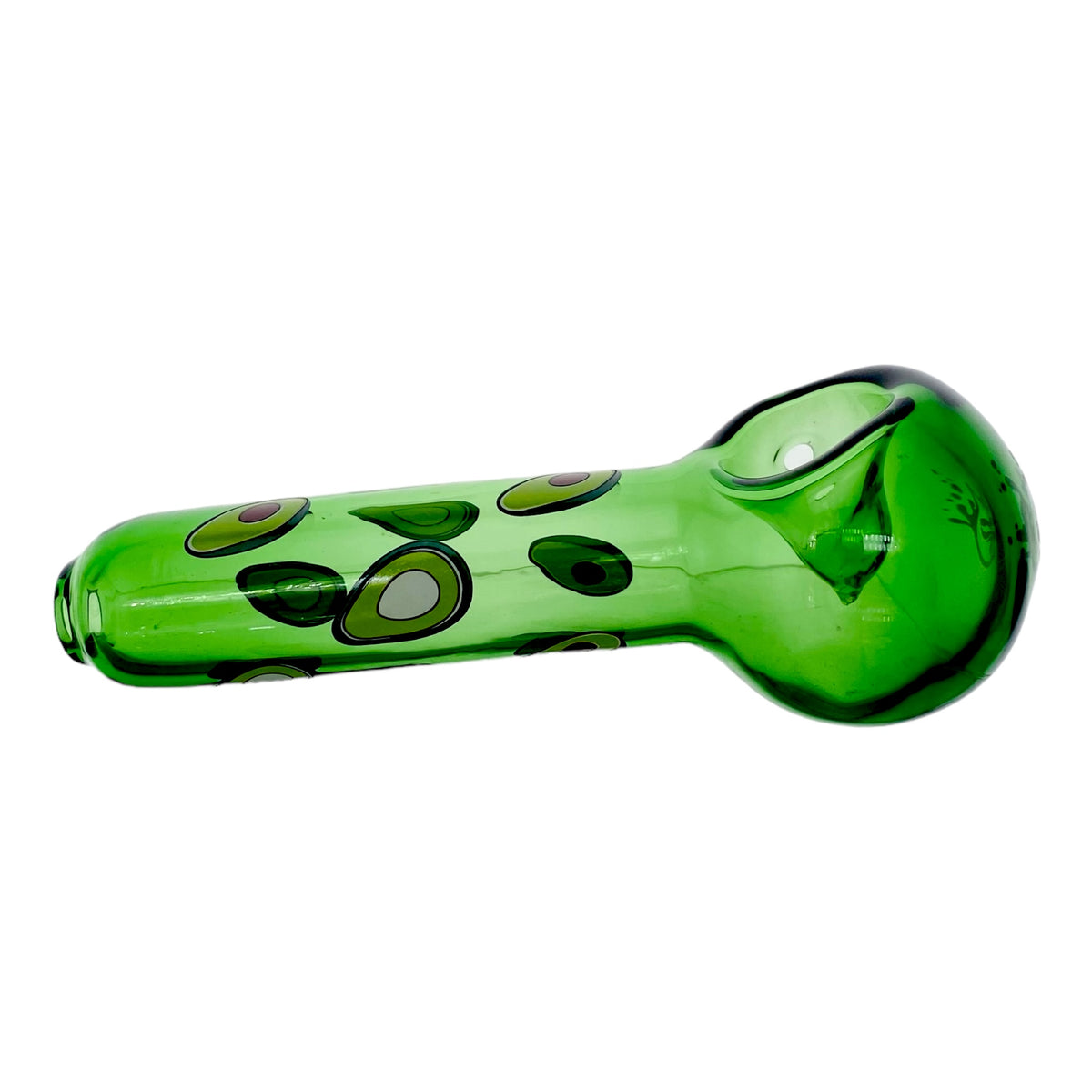 Pulsar Glass Avocado Glass Hand Pipe