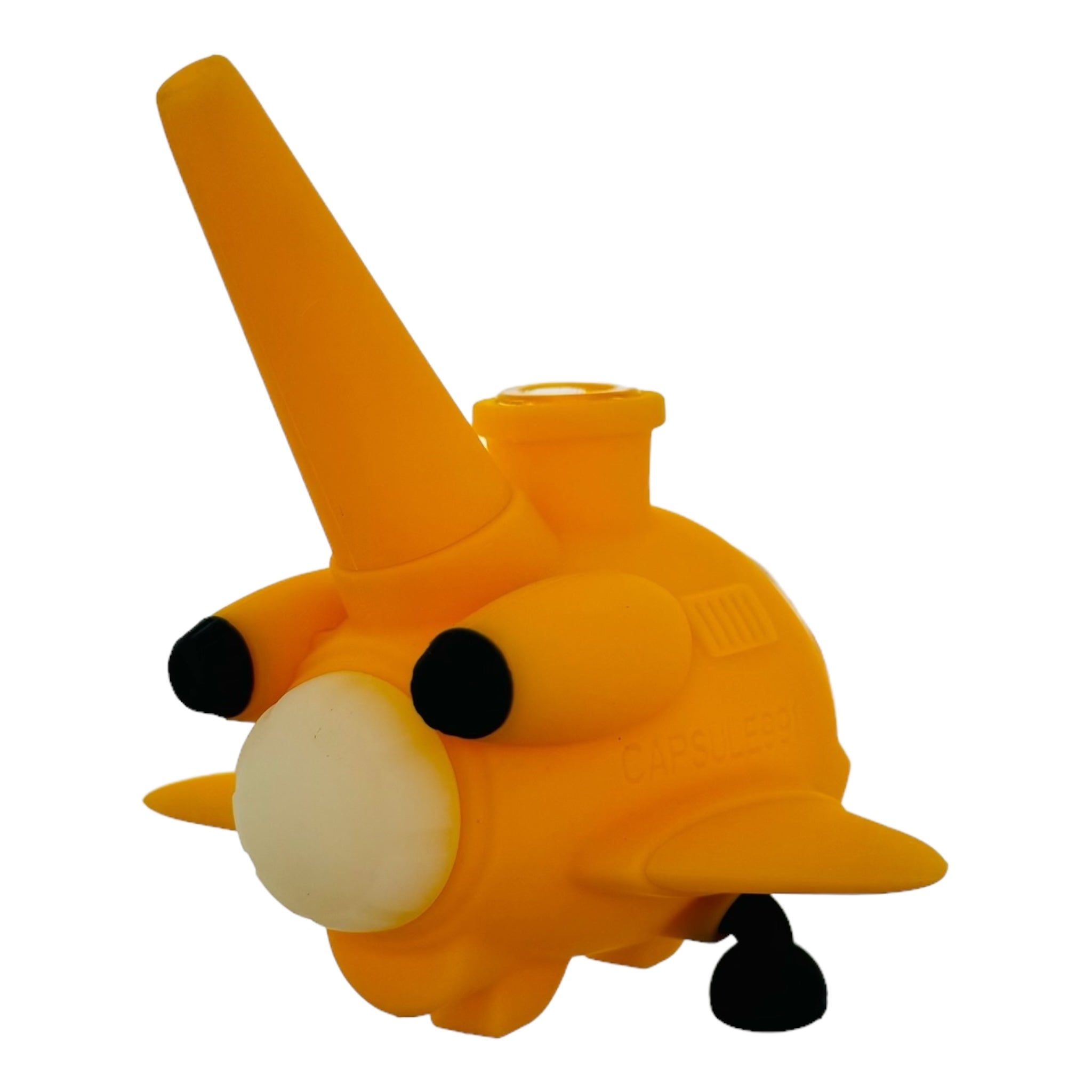 Yellow Space Ship Silicone Rubber Water Pipe Bong for cannabis for sale