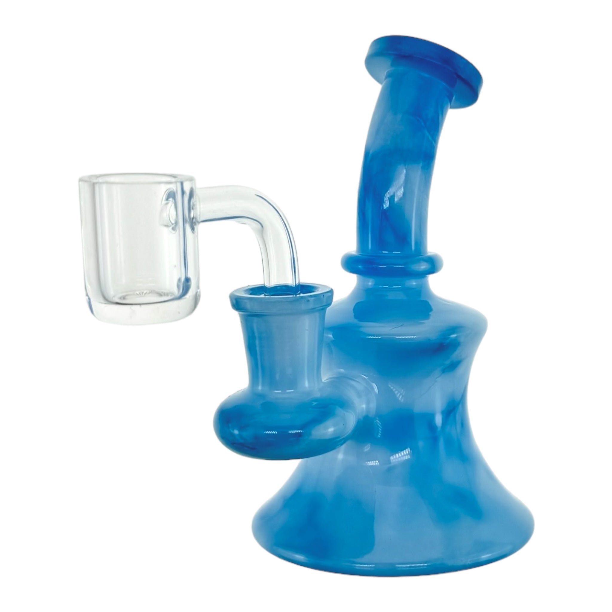 Mini Blue Sky Dab Rig With 14mm Banger Hanger