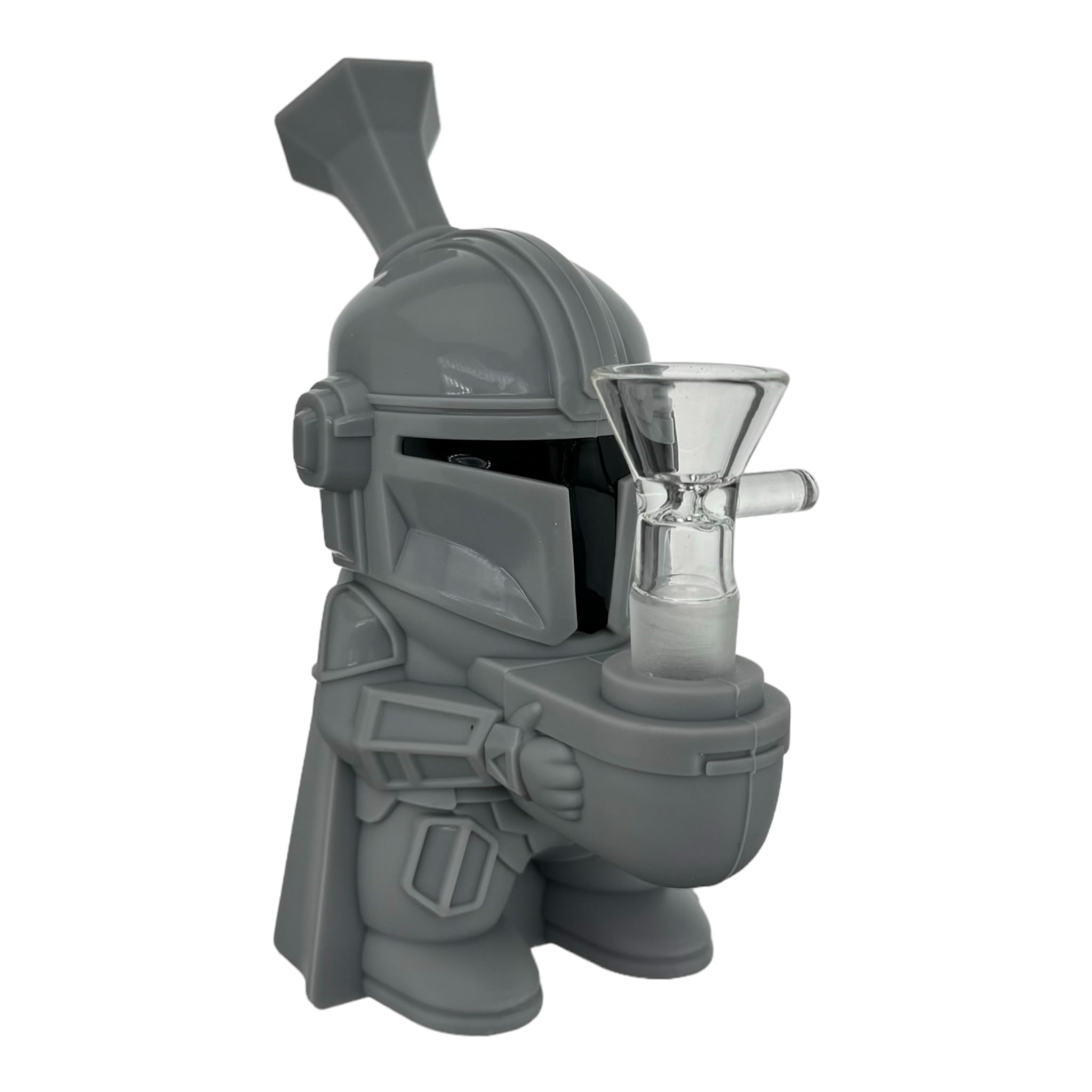 star wars bong silicone rubber mandolorian bong for sale
