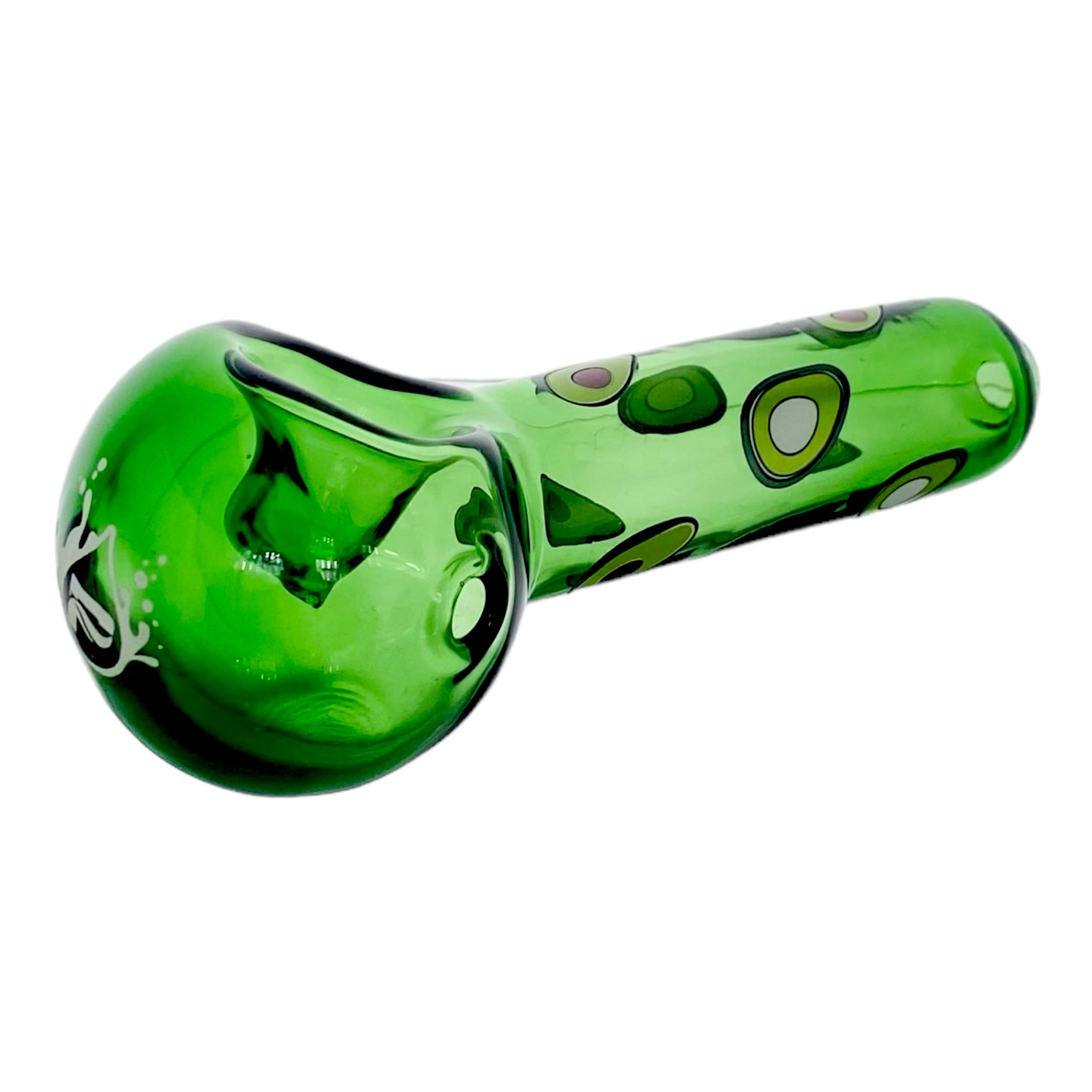 Pulsar Glass Avocado Glass Hand Pipe