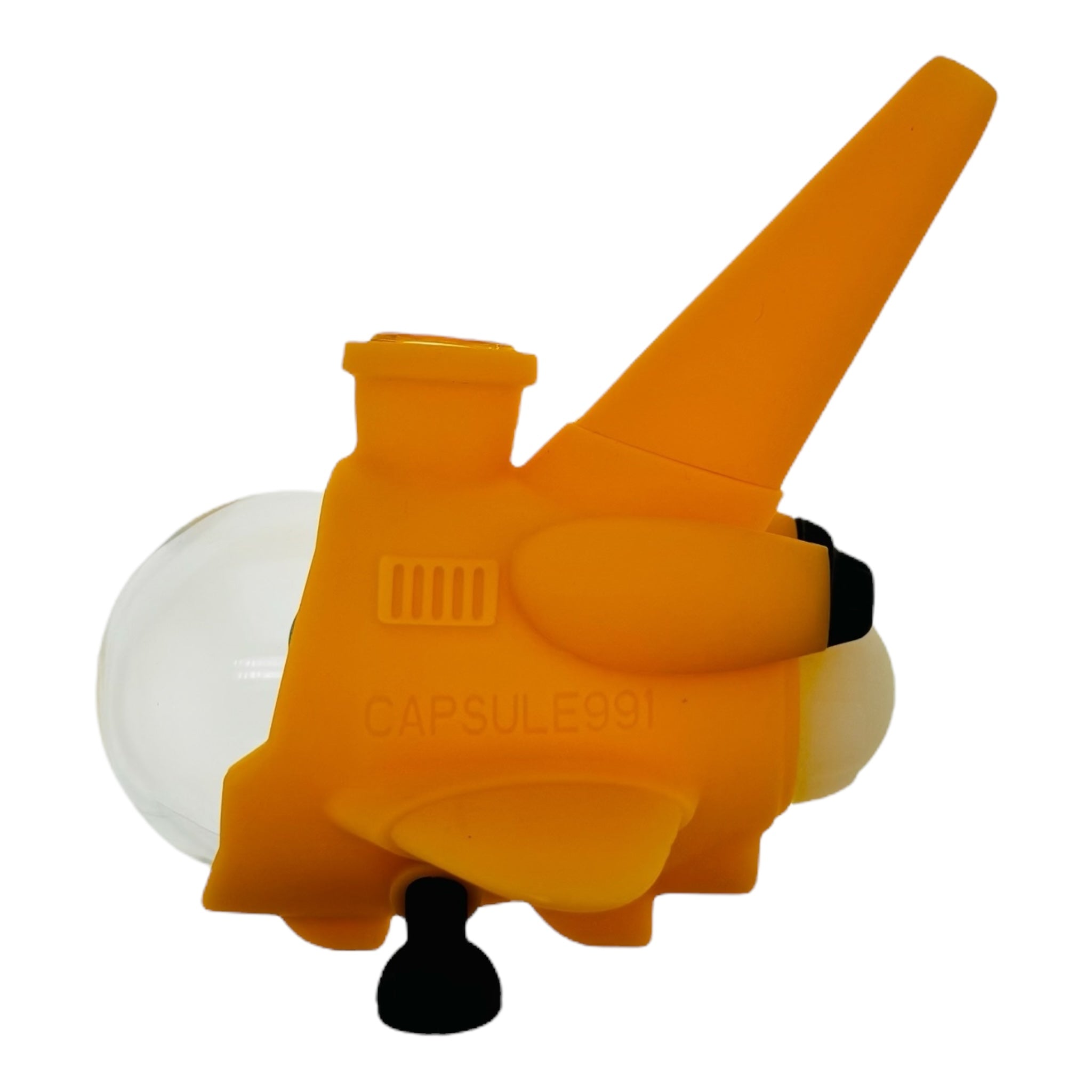 Yellow Space Ship Silicone Rubber Water Pipe Bong for cannabis for sale