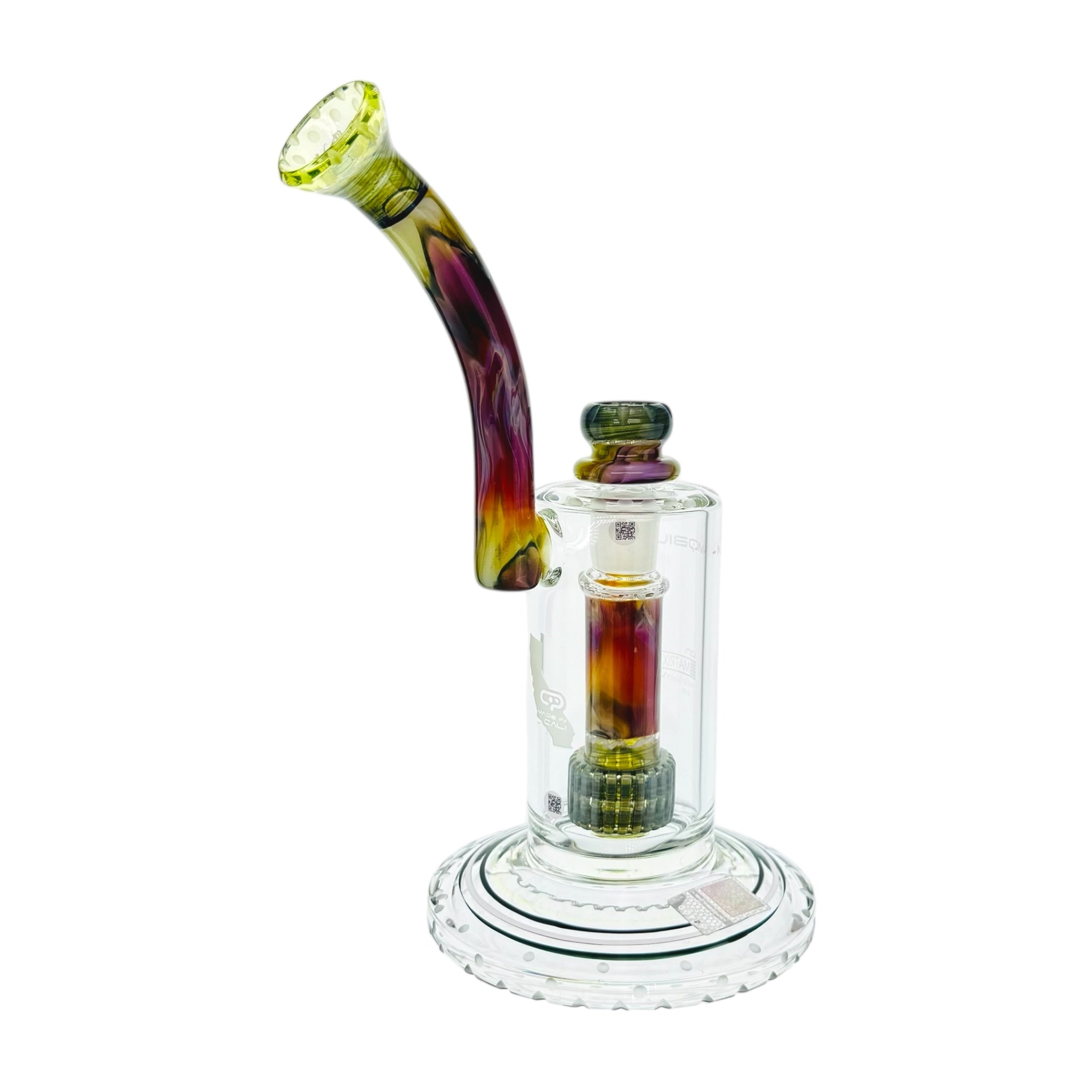 Heady Glass Custom Mobius Glass Ion Matrix Perc V1 - Hybrid Series Worked 2025