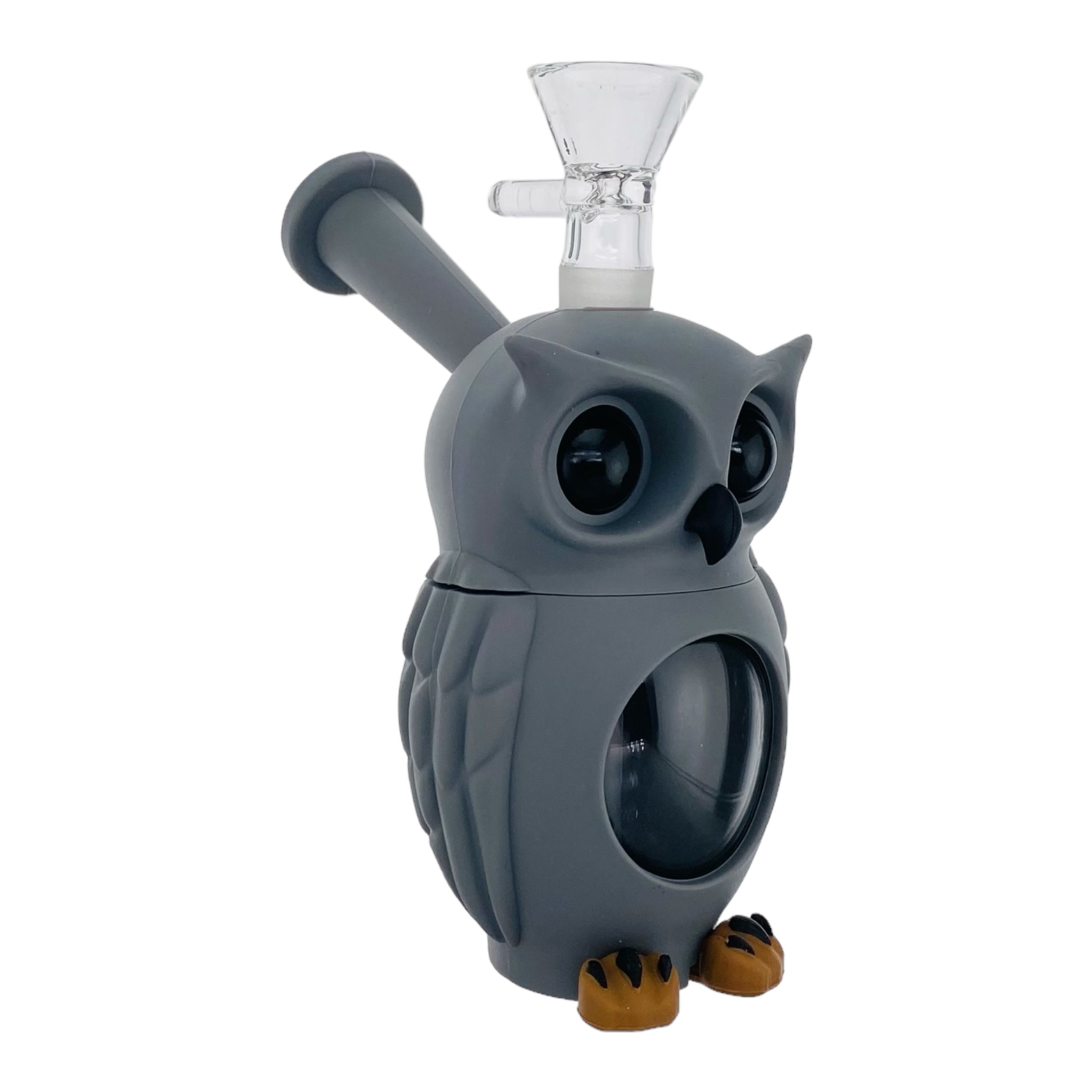 Grey Owl Silicone Rubber Bong