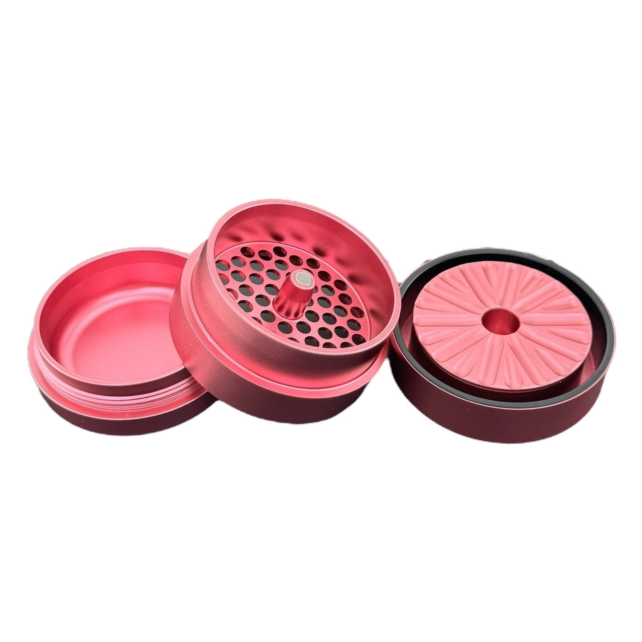 pink Flower Mill Next Gen Standard 2.5" Aluminum Series - Pink