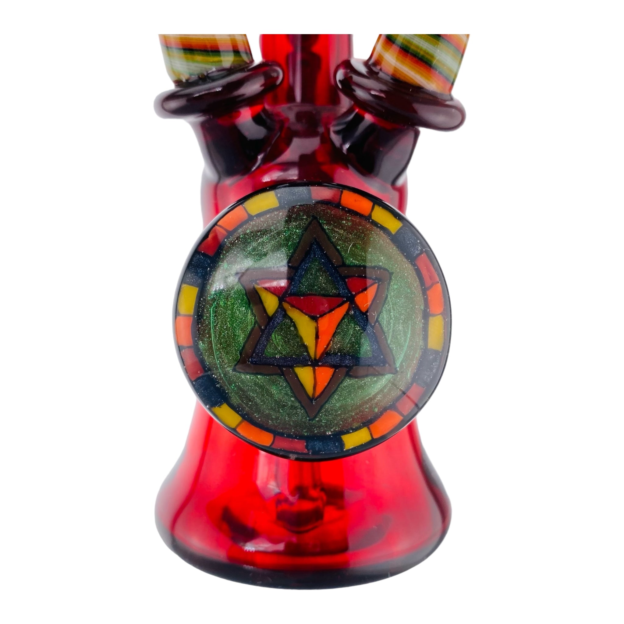 heady bong or dab rig or hash and weed by Ty Watts Glass Pomegranate Banger Hanger With Bucket Set