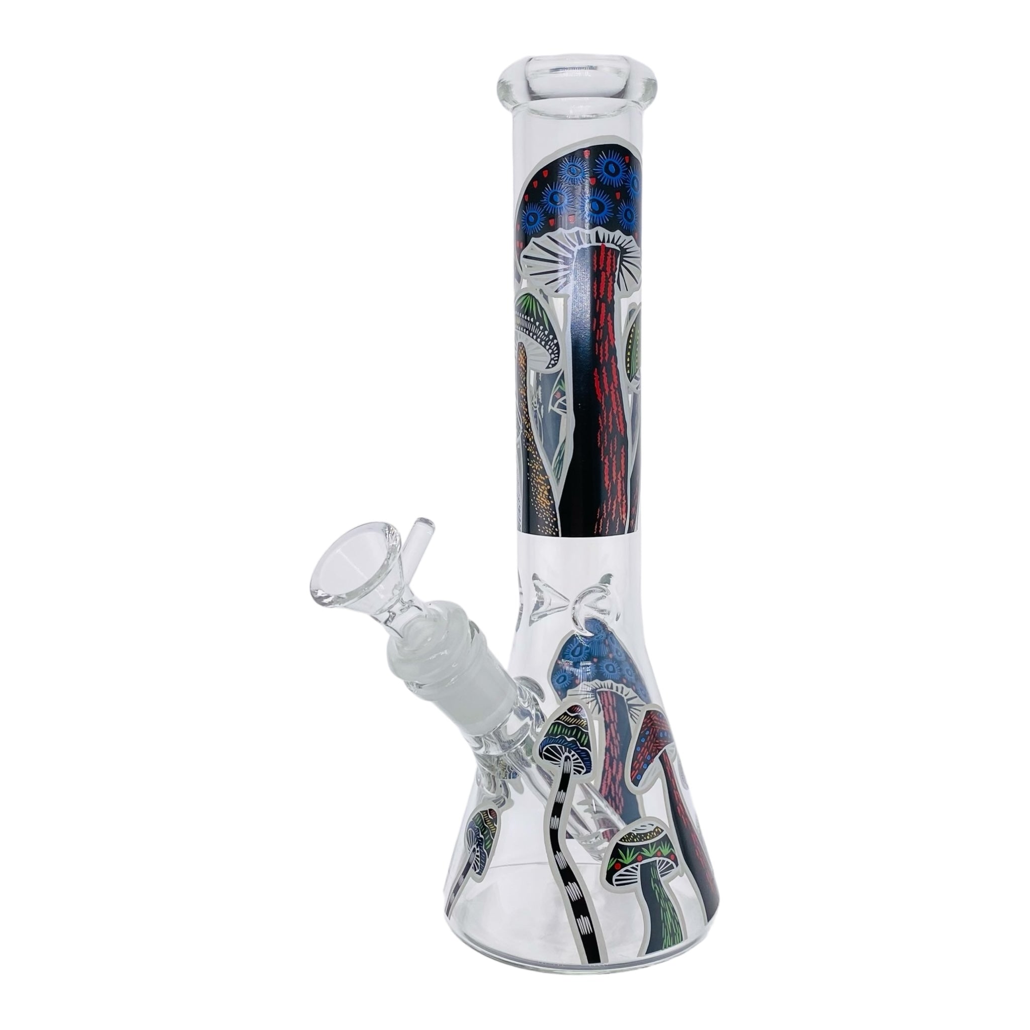 cute Trippy Magical Mushroom Beaker Bong 10 Inches for sale free shipping