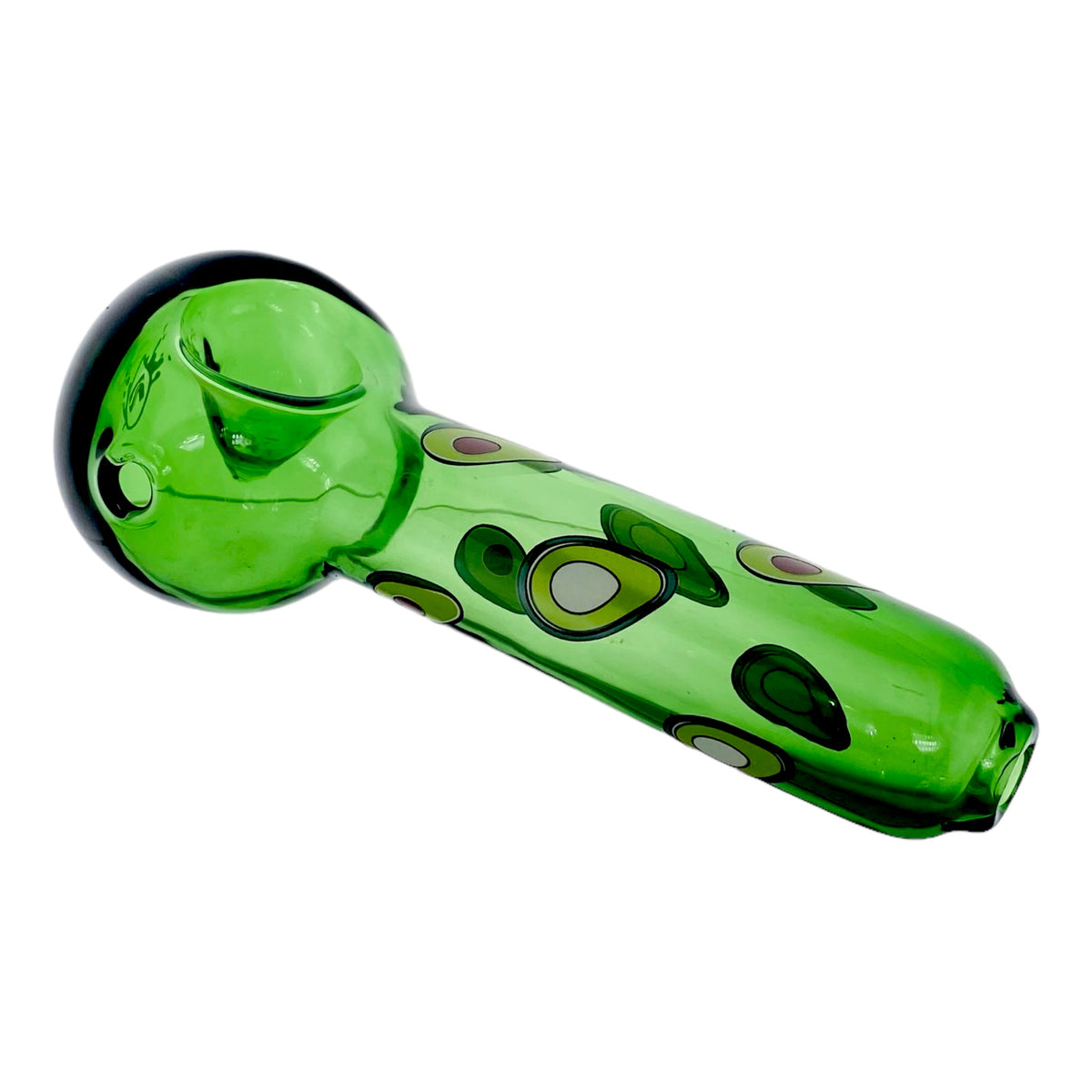 Pulsar Glass Avocado Glass Hand Pipe