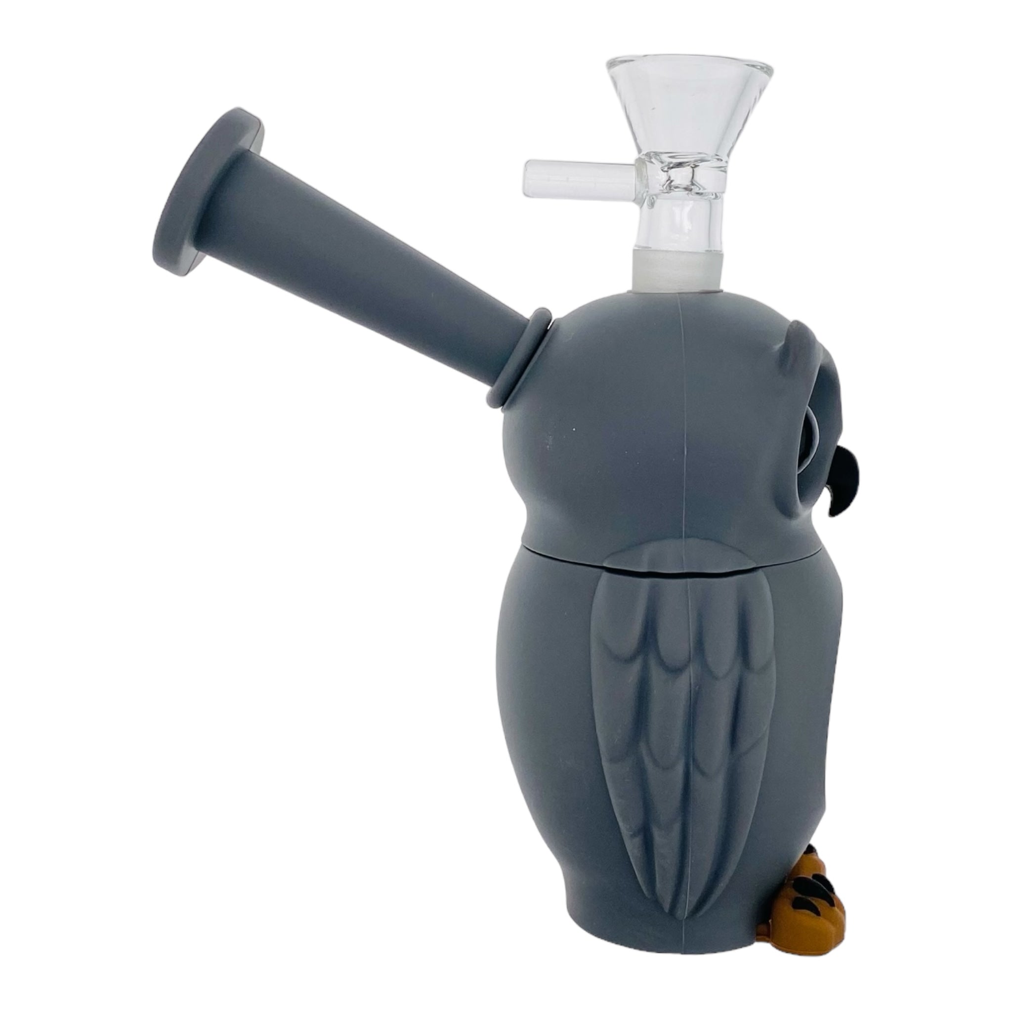 Grey Owl Silicone Rubber Bong