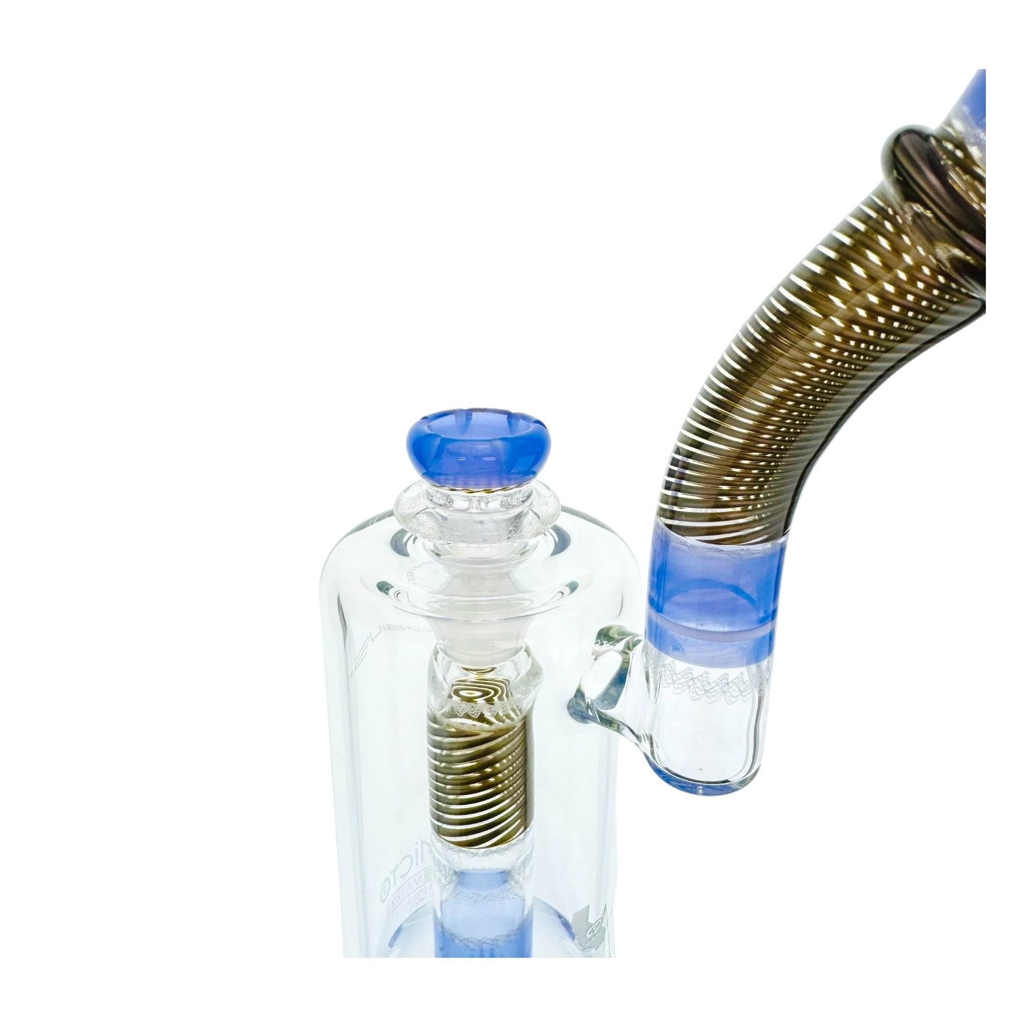 Custom Mobius Glass Micro Matrix Perc Bubbler V3 - Hybrid Series 2025
