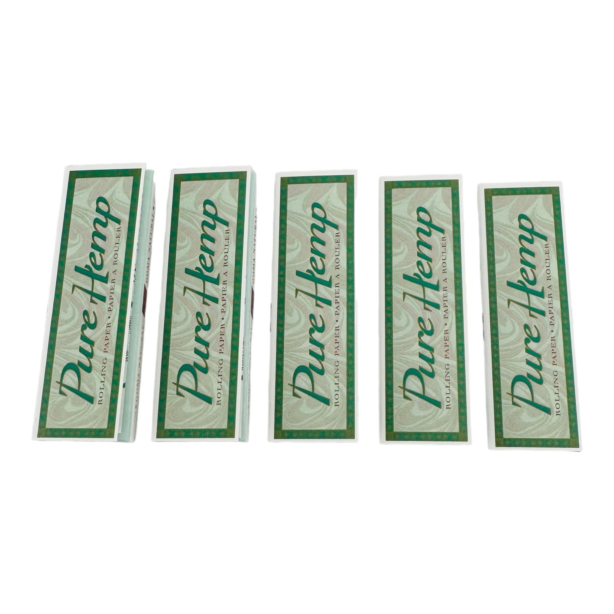 Pure Hemp 1-1/4" Rolling Papers - 5 Packs