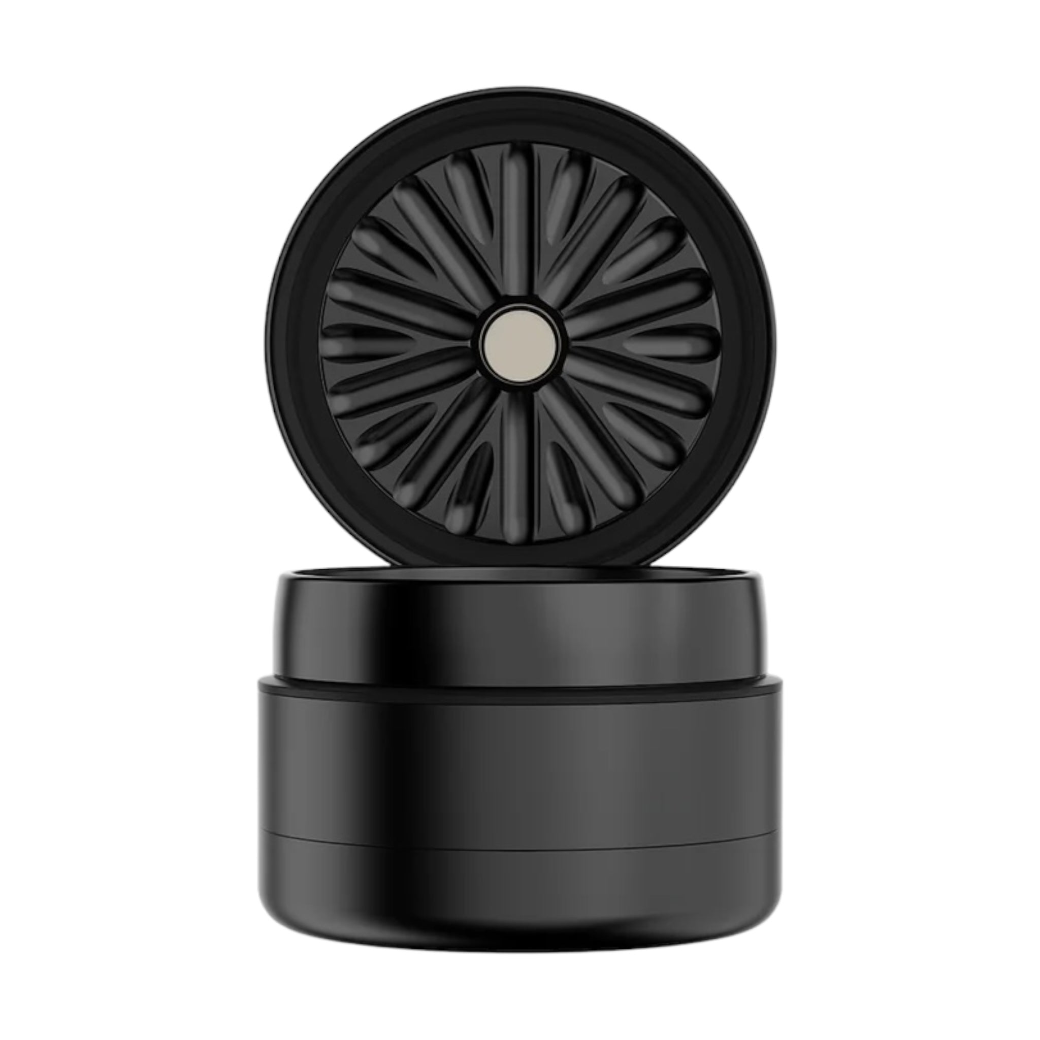Flower Mill Grinder Next Gen Premium 2.5" Aluminum Series - Black