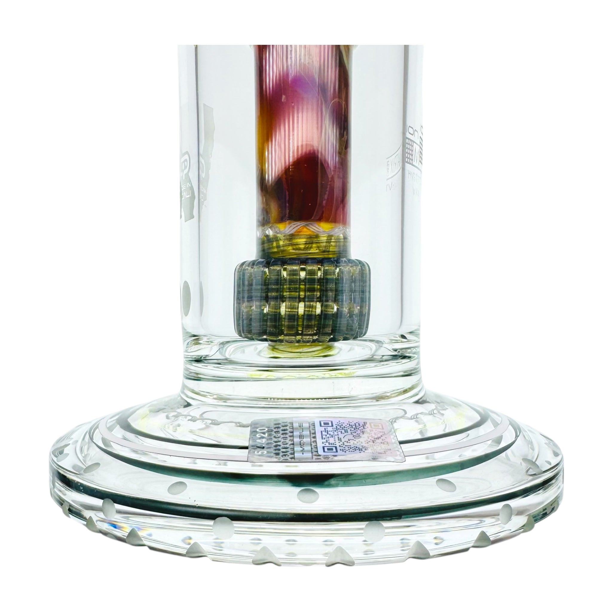 Heady Glass Custom Mobius Glass Ion Matrix Perc V1 - Hybrid Series Worked 2025