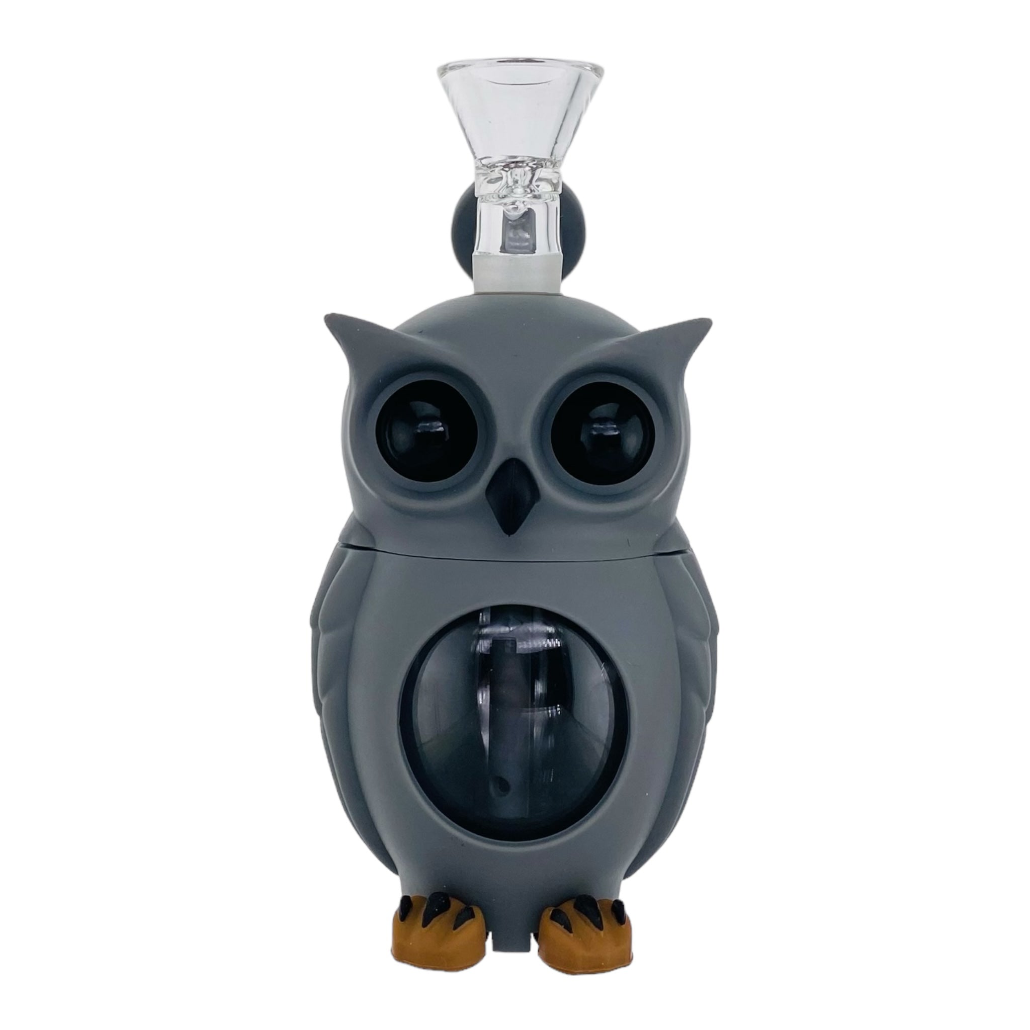 Grey Owl Silicone Rubber Bong
