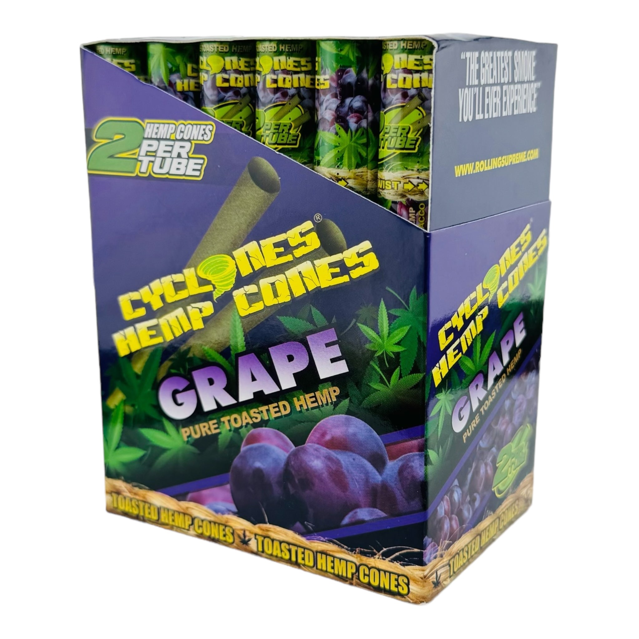 Cyclones Hemp Cones Grape