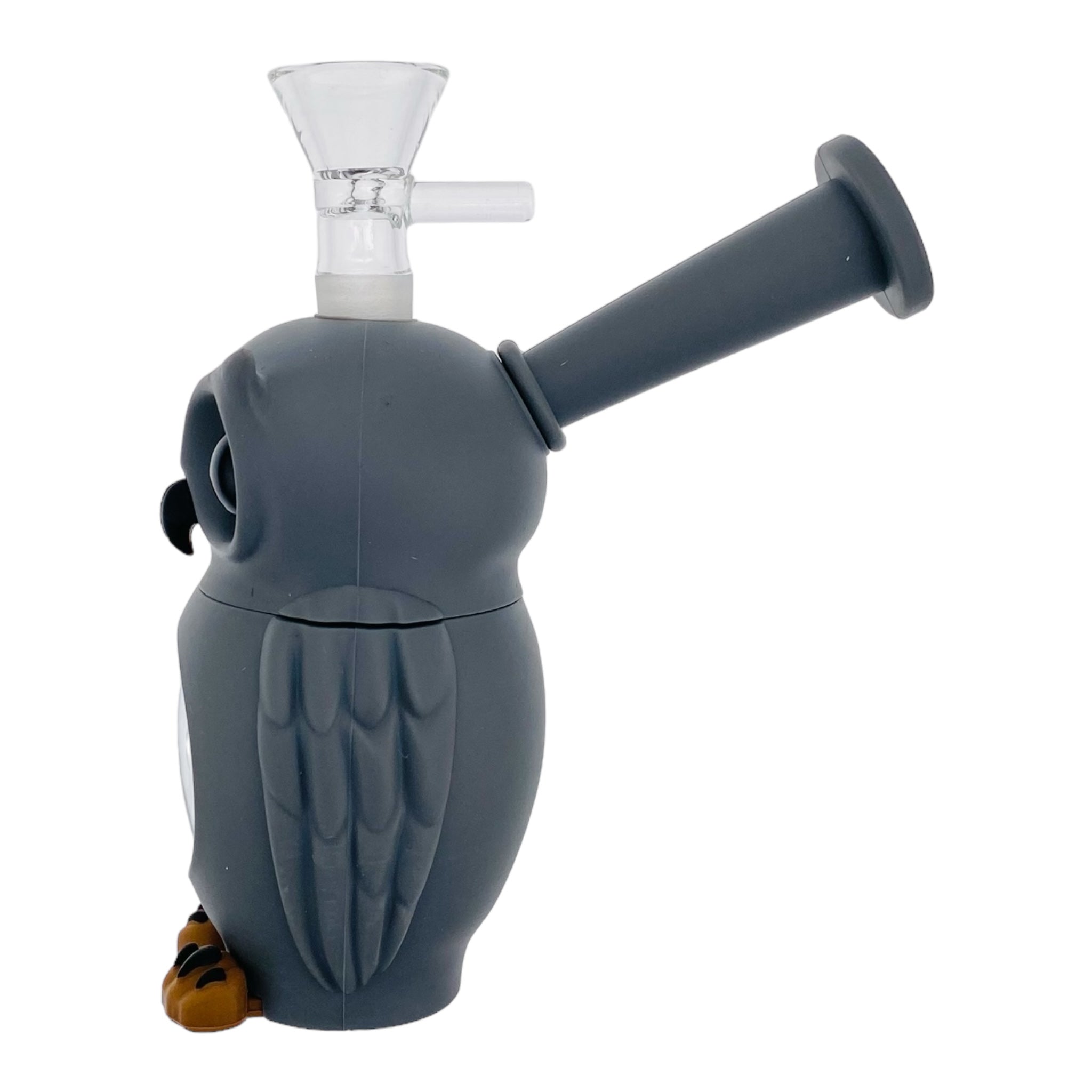 Grey Owl Silicone Rubber Bong