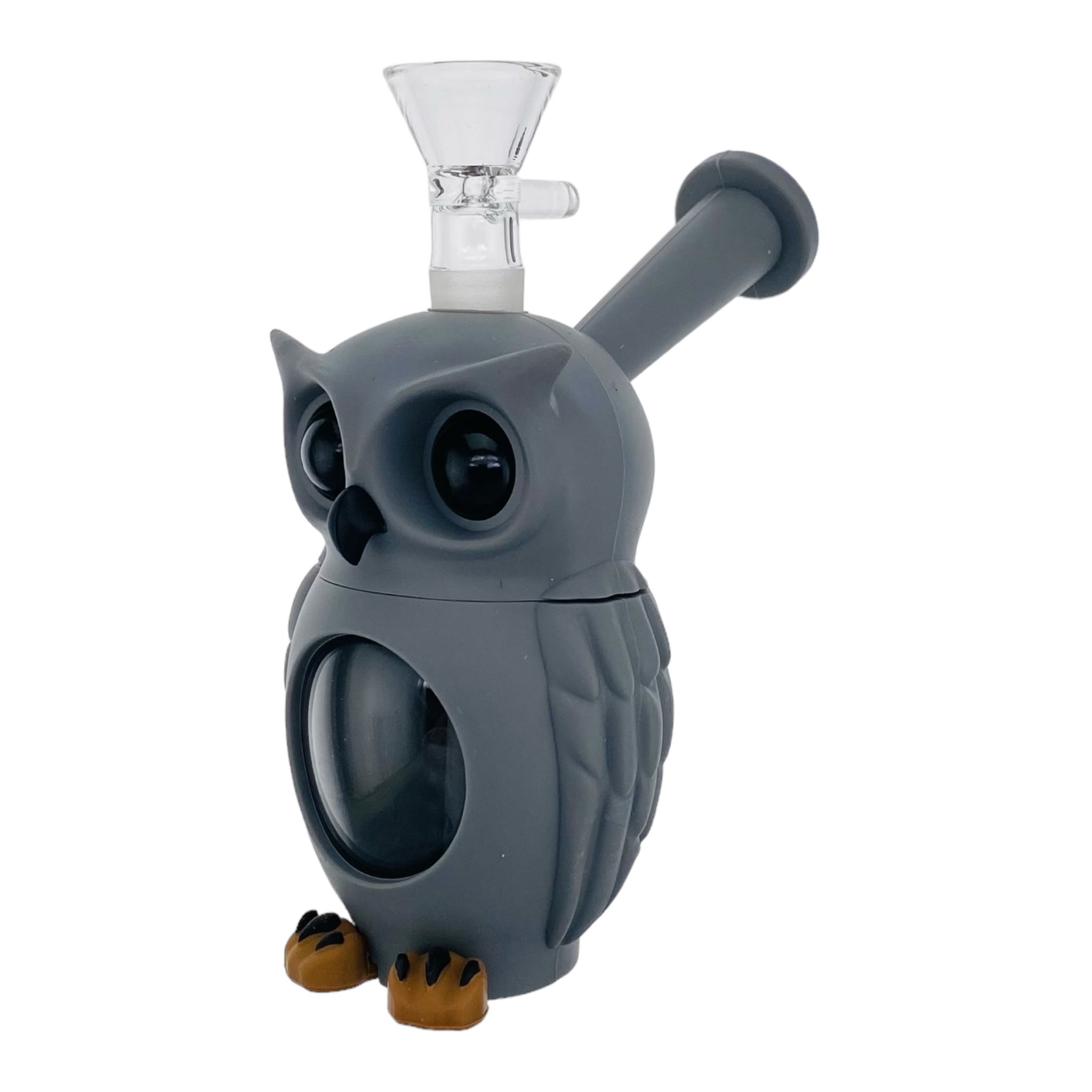 Grey Owl Silicone Rubber Bong