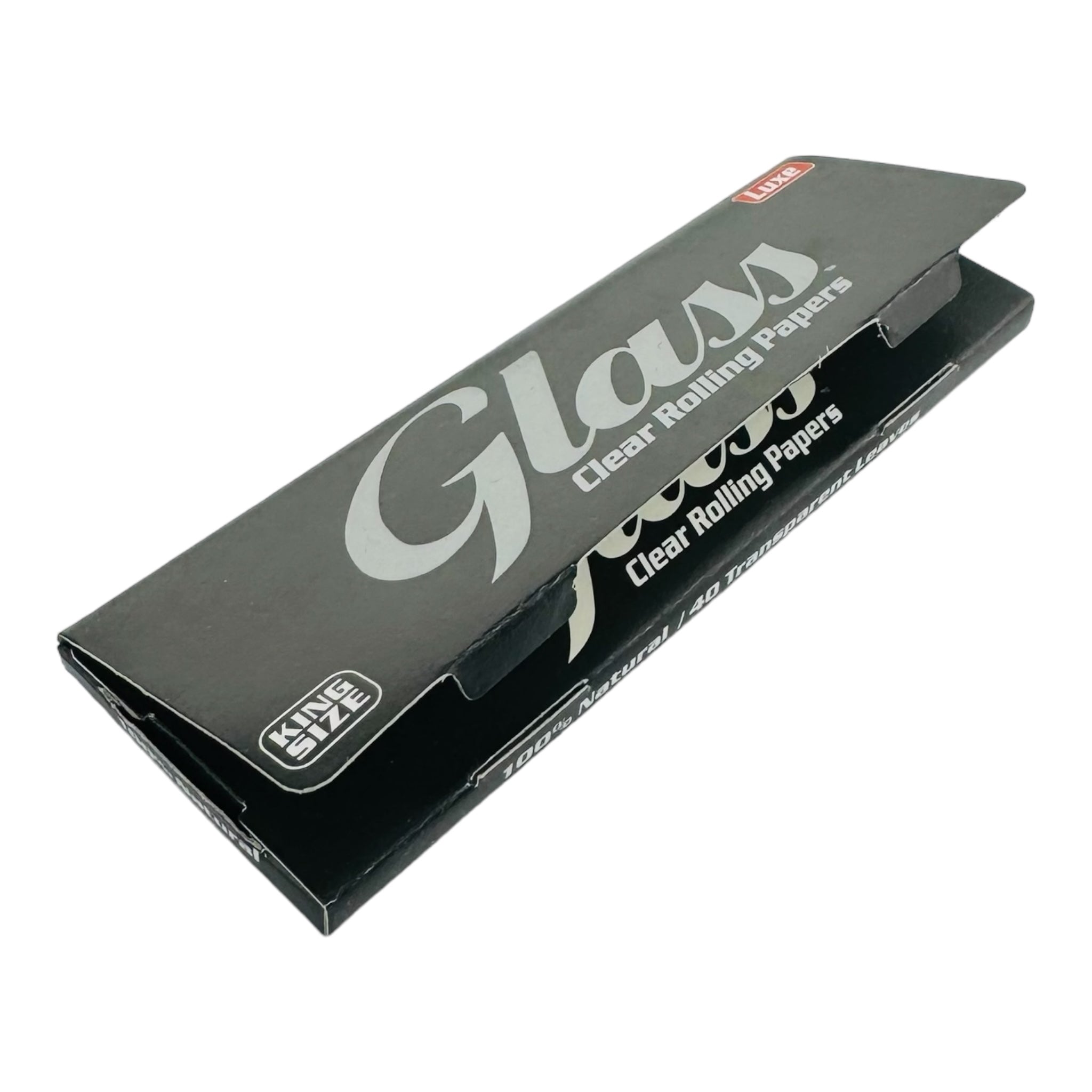 Glass Clear cellulose King Size Rolling Papers 4 Packs for sale