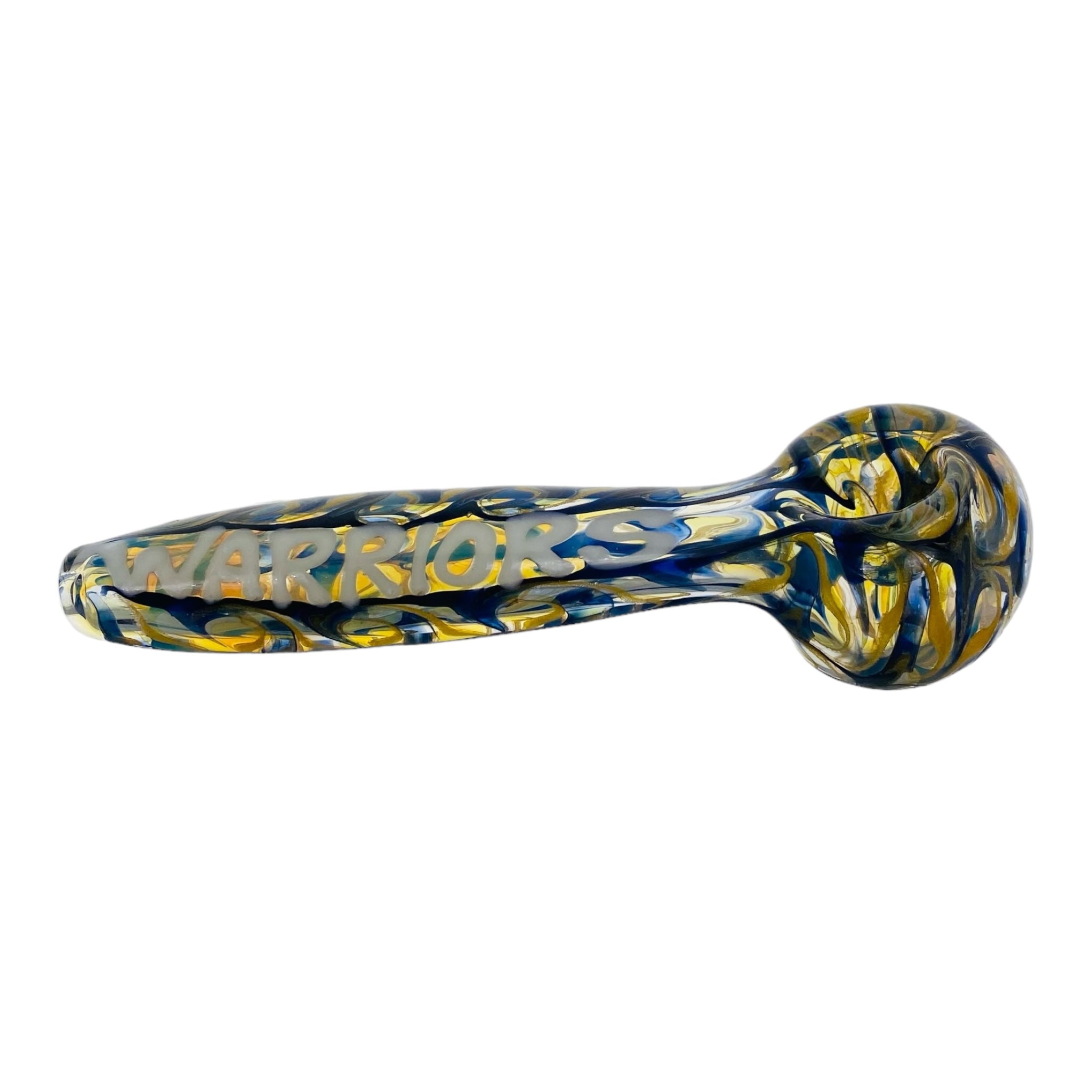 warriors glass hand pipe for weed and tobacco for sale free shipping