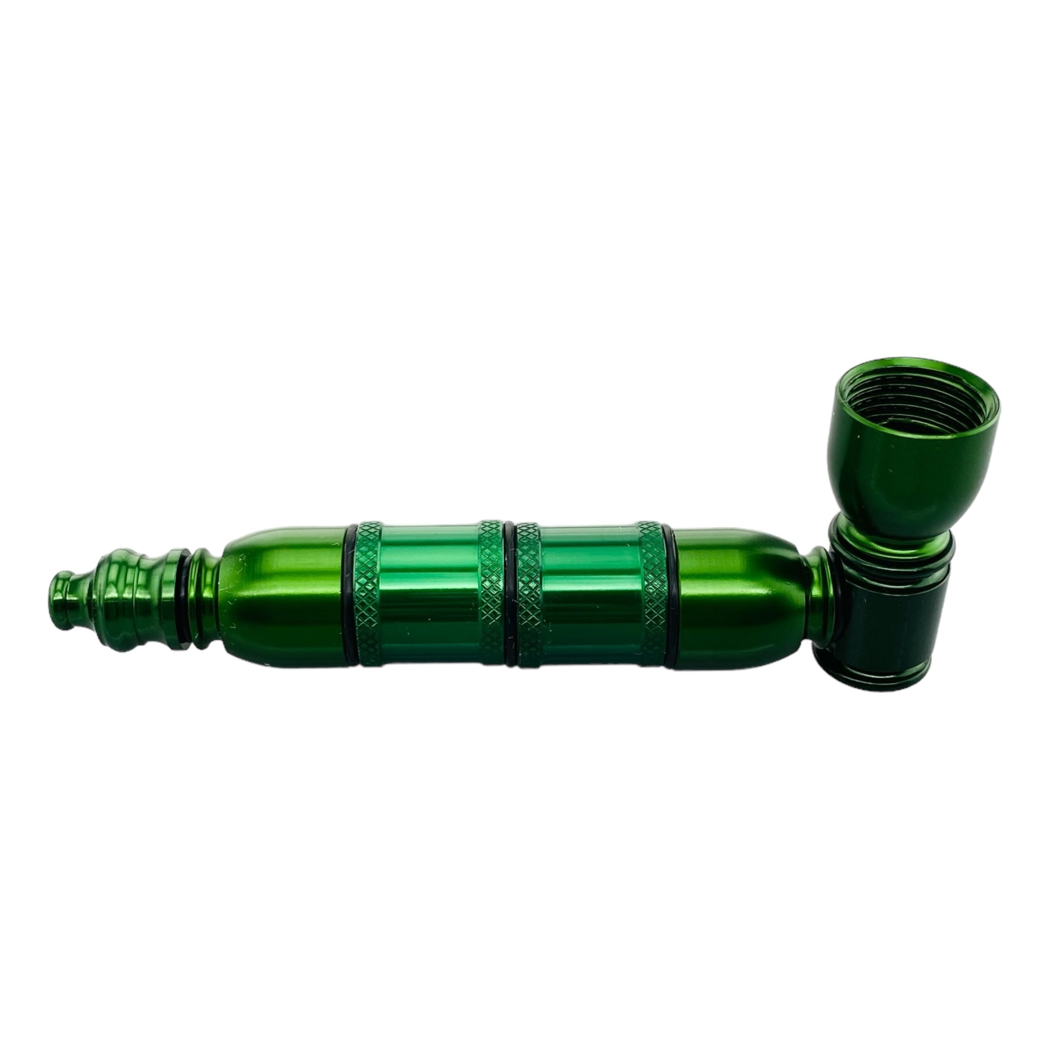 durable metal hand pipe for weed pot cannabis or tobacco with multiple chambers for sale