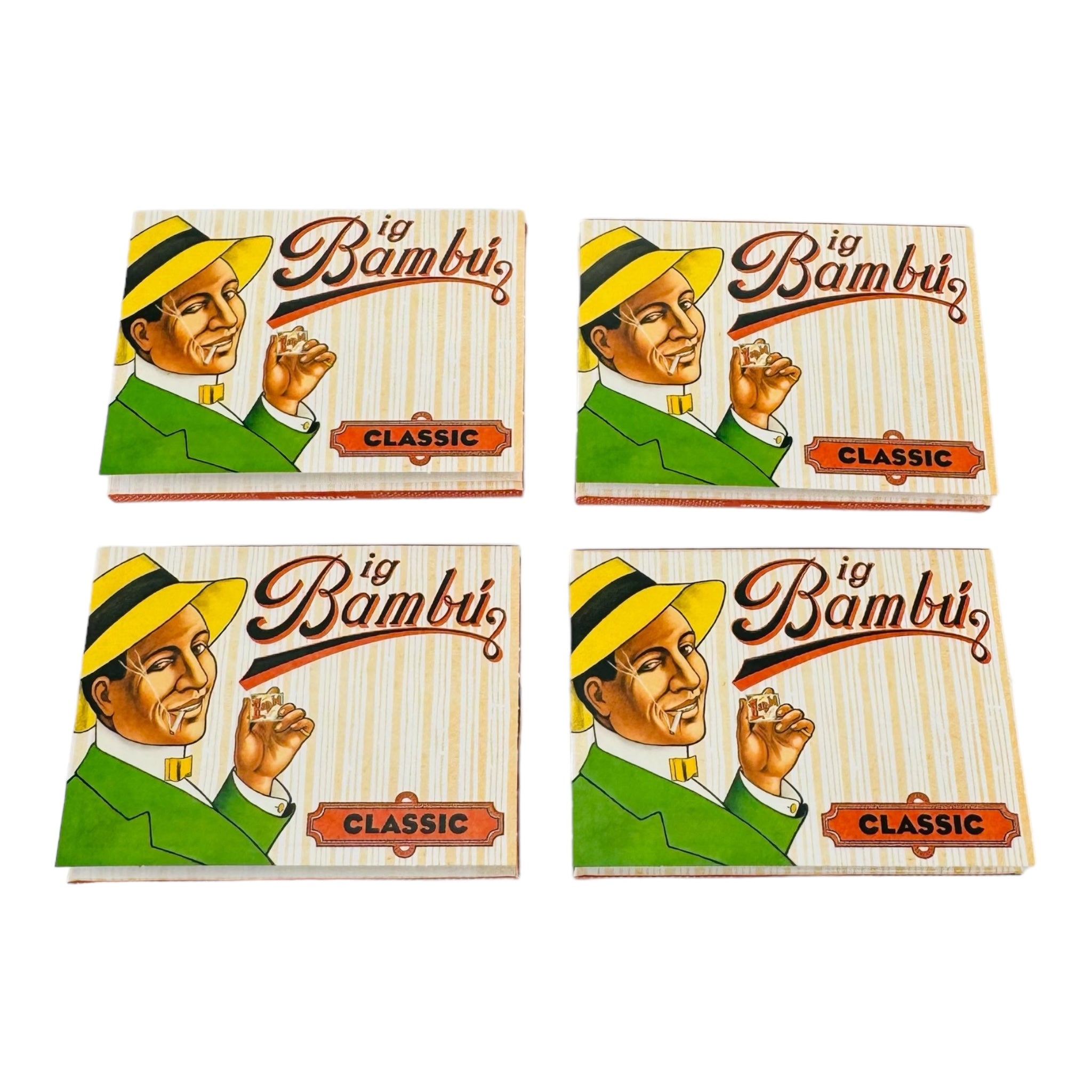 Big Bambu Rolling Papers Classic Size - 4 Packs