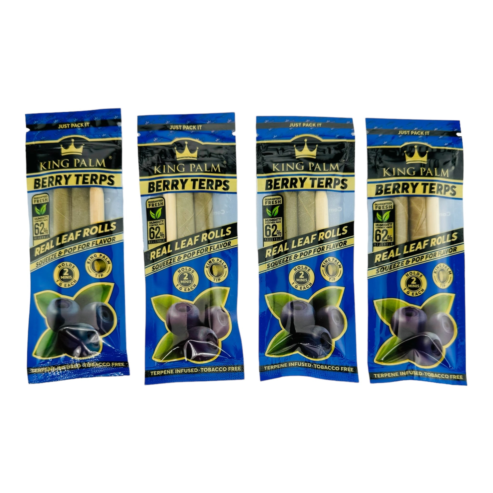 King Palm Berry Terps 2ct Mini Size four Packs for sale