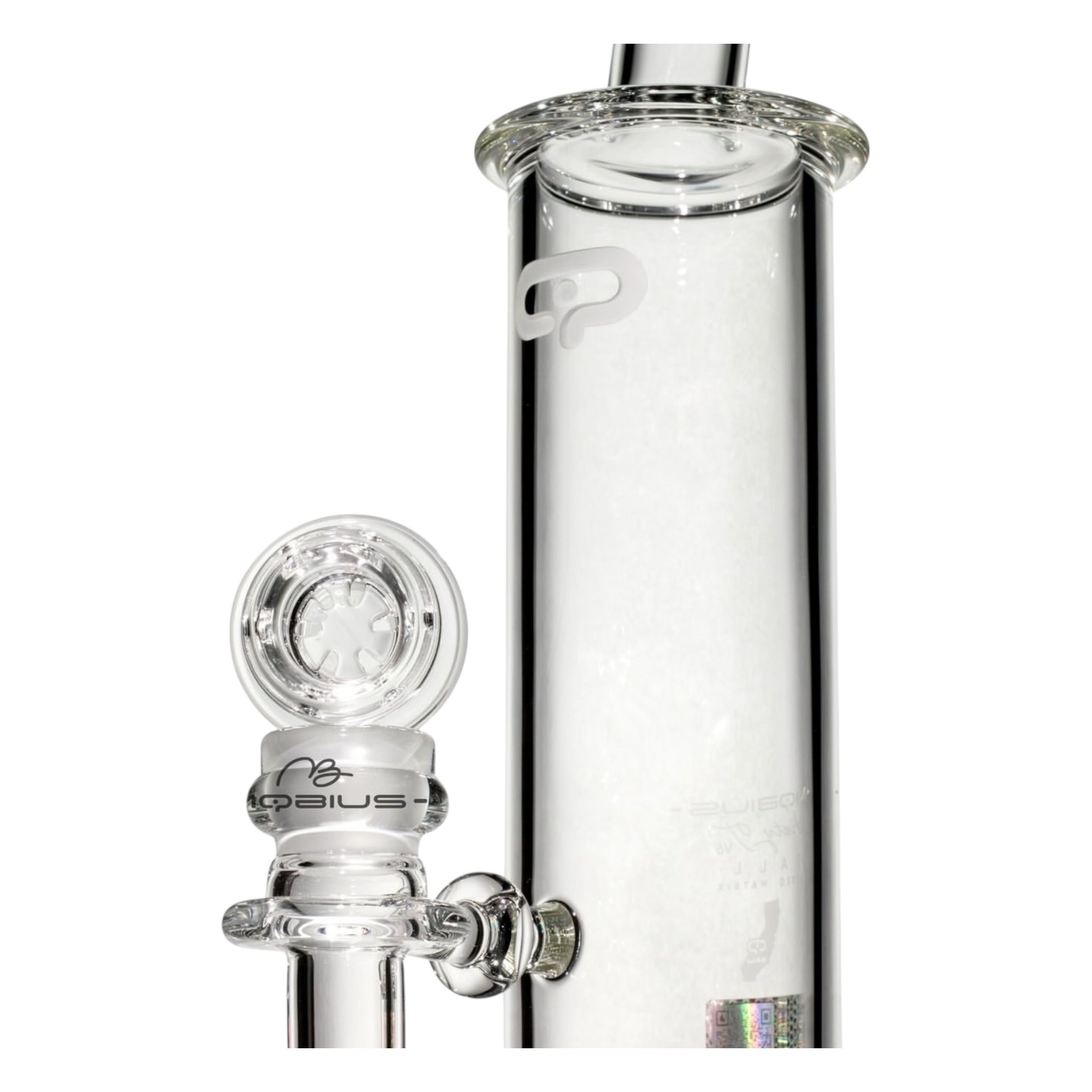 mobius glass 60T TALL Stereo Matrix Perc bong