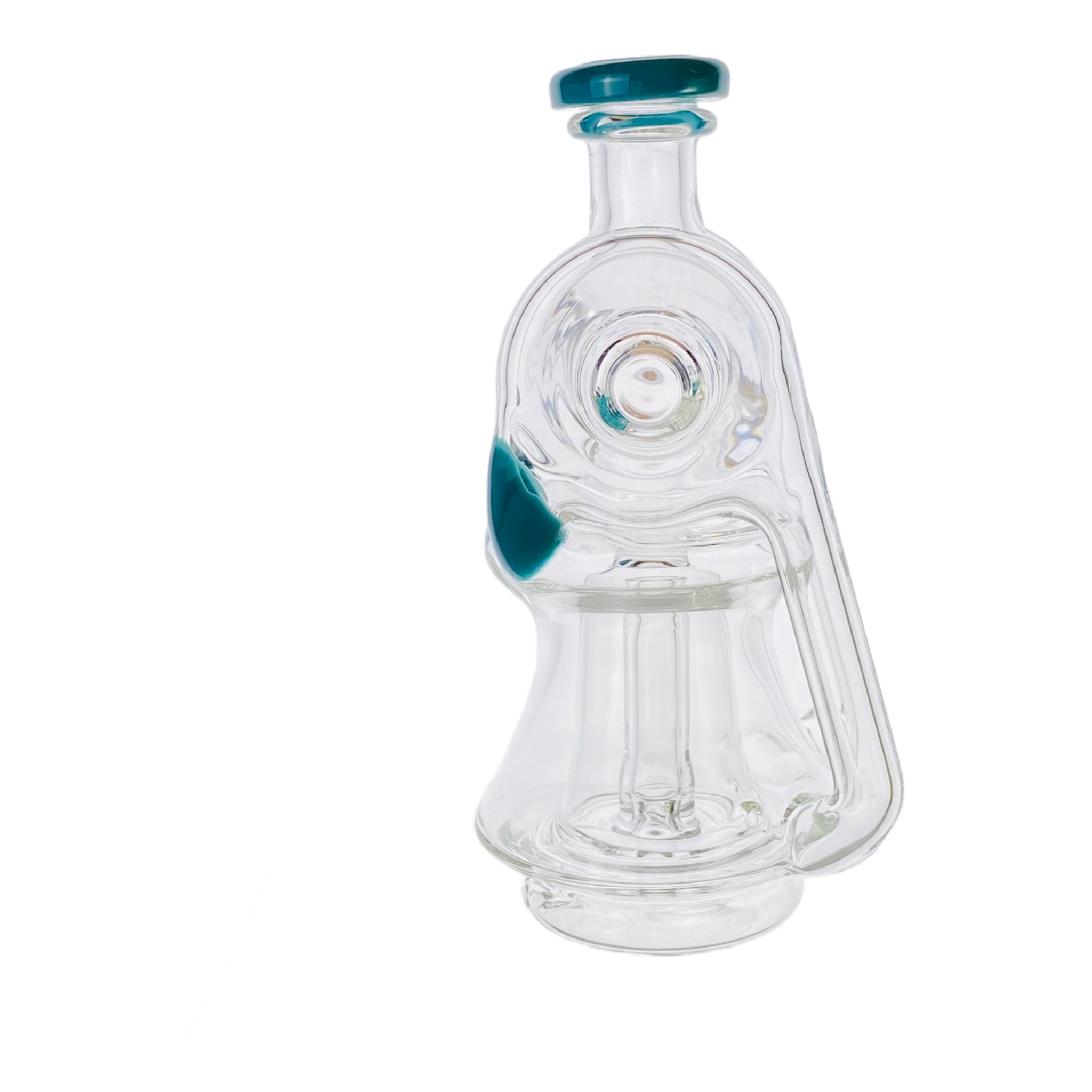 Ery Glass - Puffco Peak Glass Attachment - Double Uptake Recycler for sale mighty quinn santa rosa best peak top