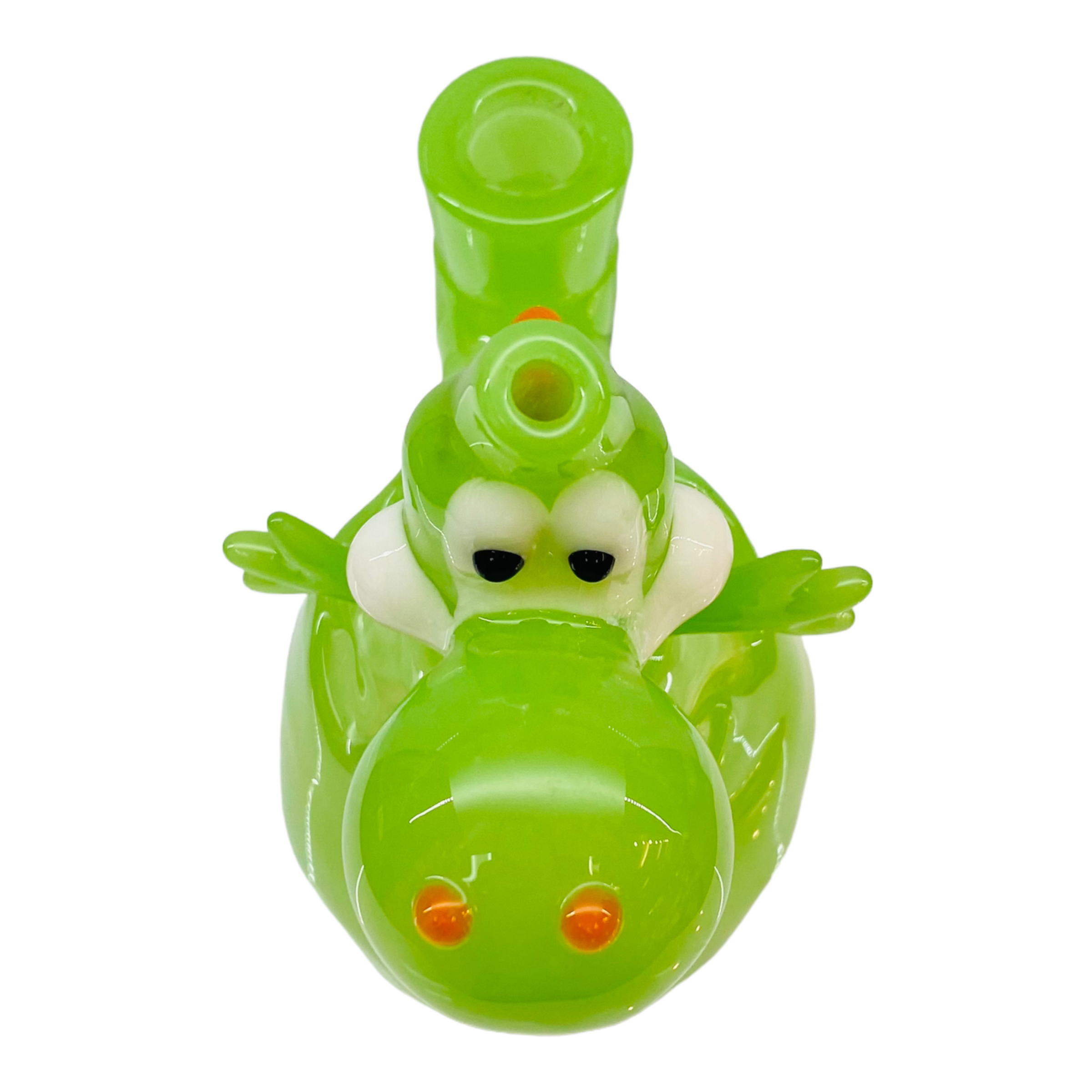 green Baby Yoshi Egg Dab Rig Water Pipe