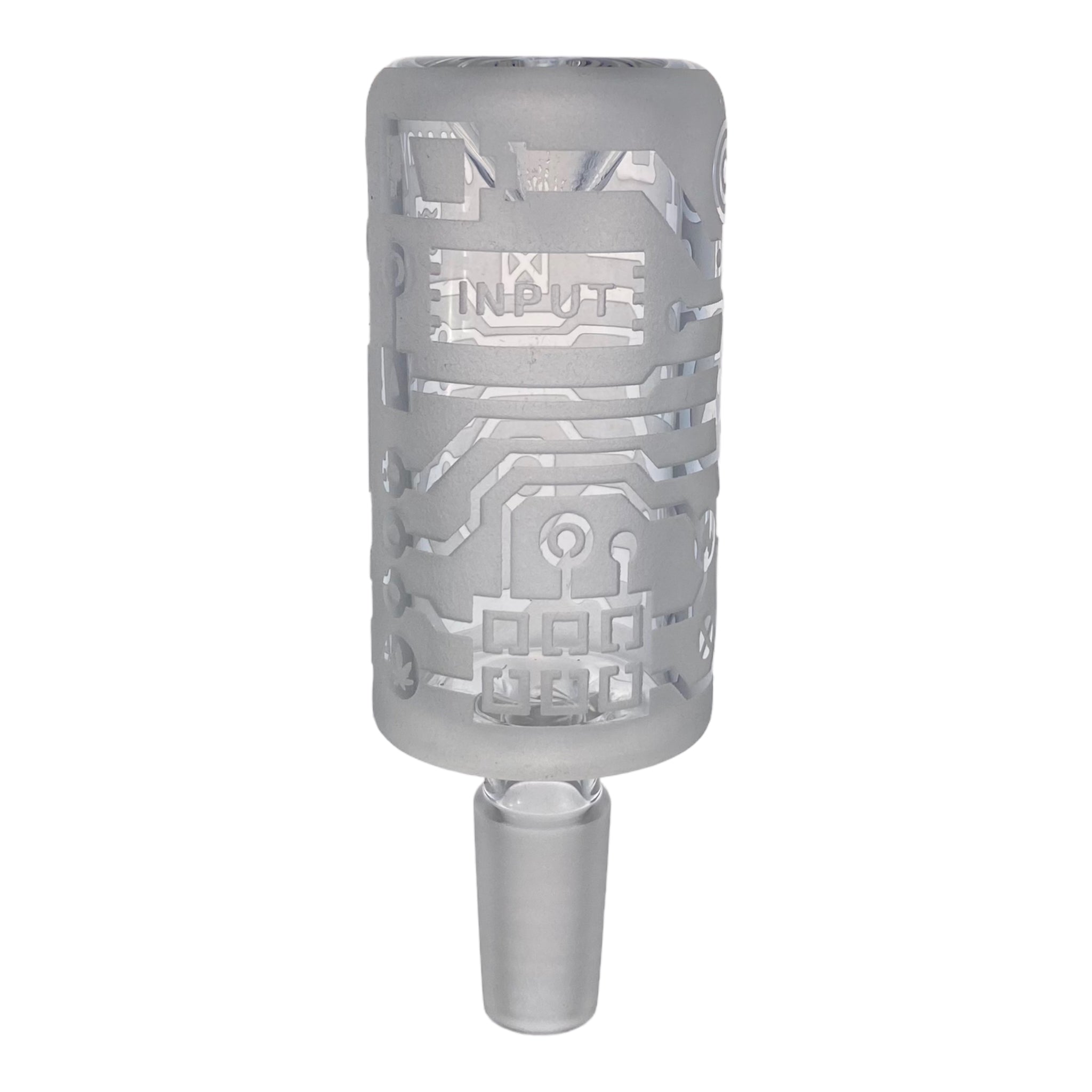 Milkyway Glass - Circuit Board - Sandblasted 14mm Bong Bowl Piece