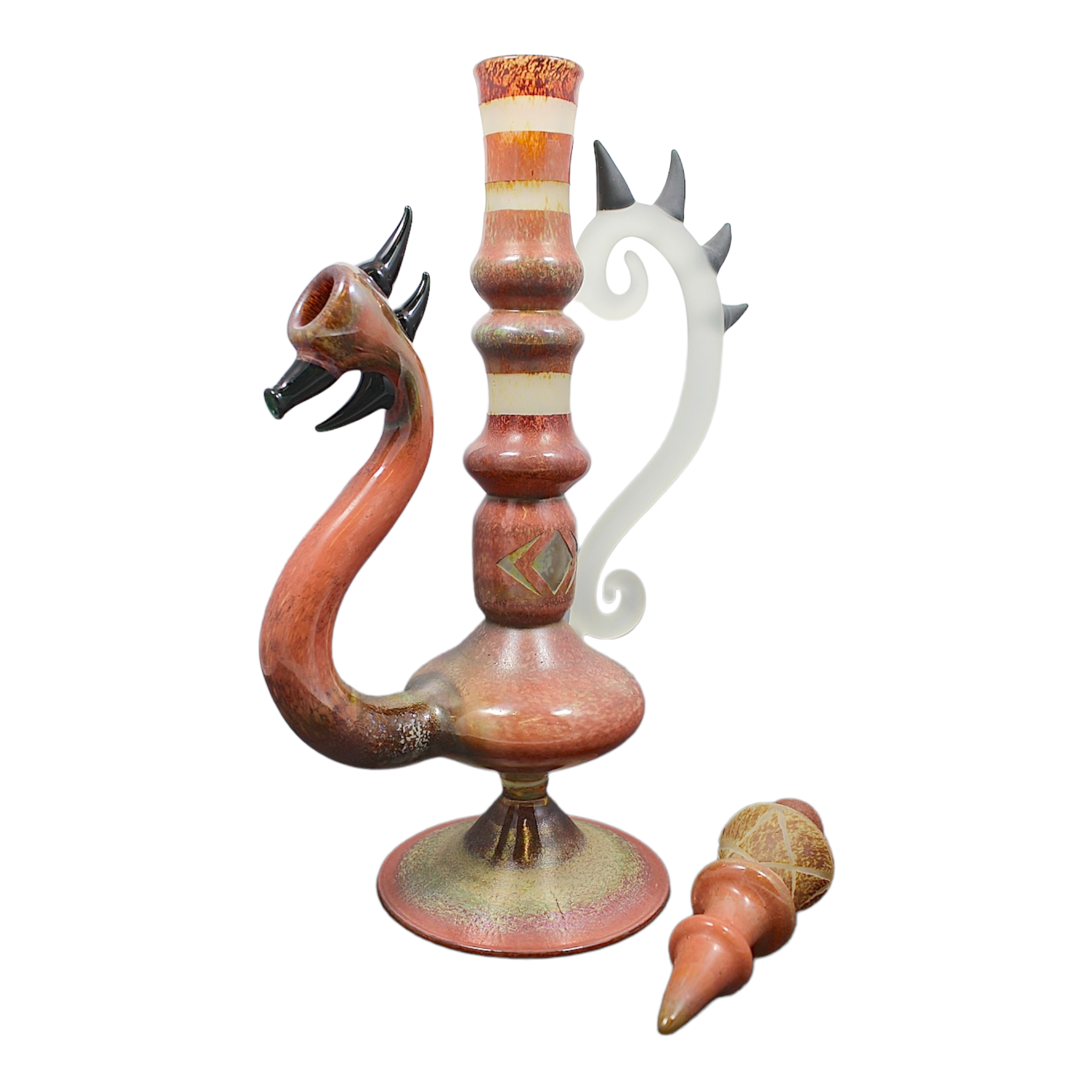 Darby Holm - 2007 Push Bubbler - Wine Decanter