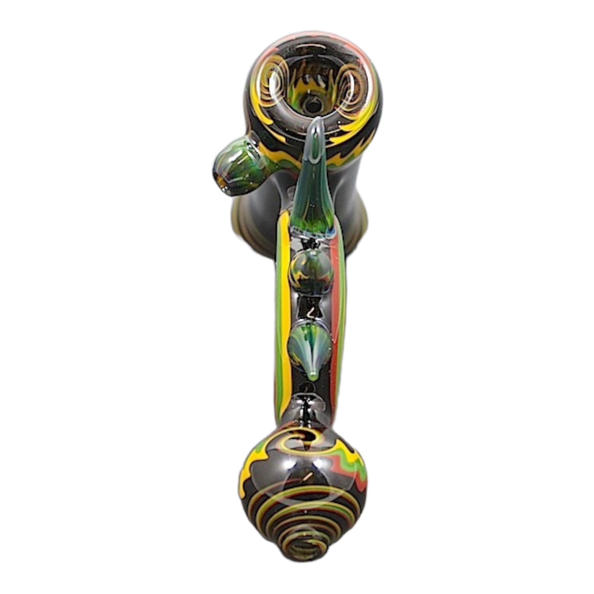 Darby Holm - 2007 Rasta Horned Push Bubbler