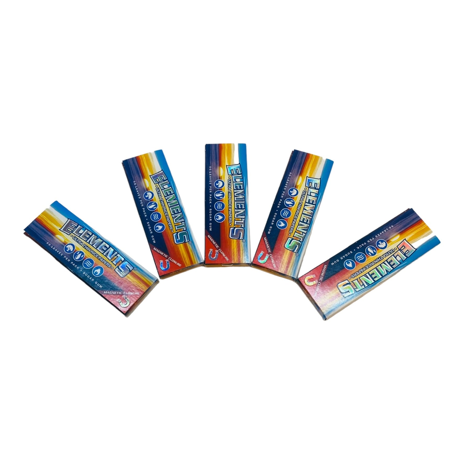 Elements - Rice 1.25 Papers - 5 Packs