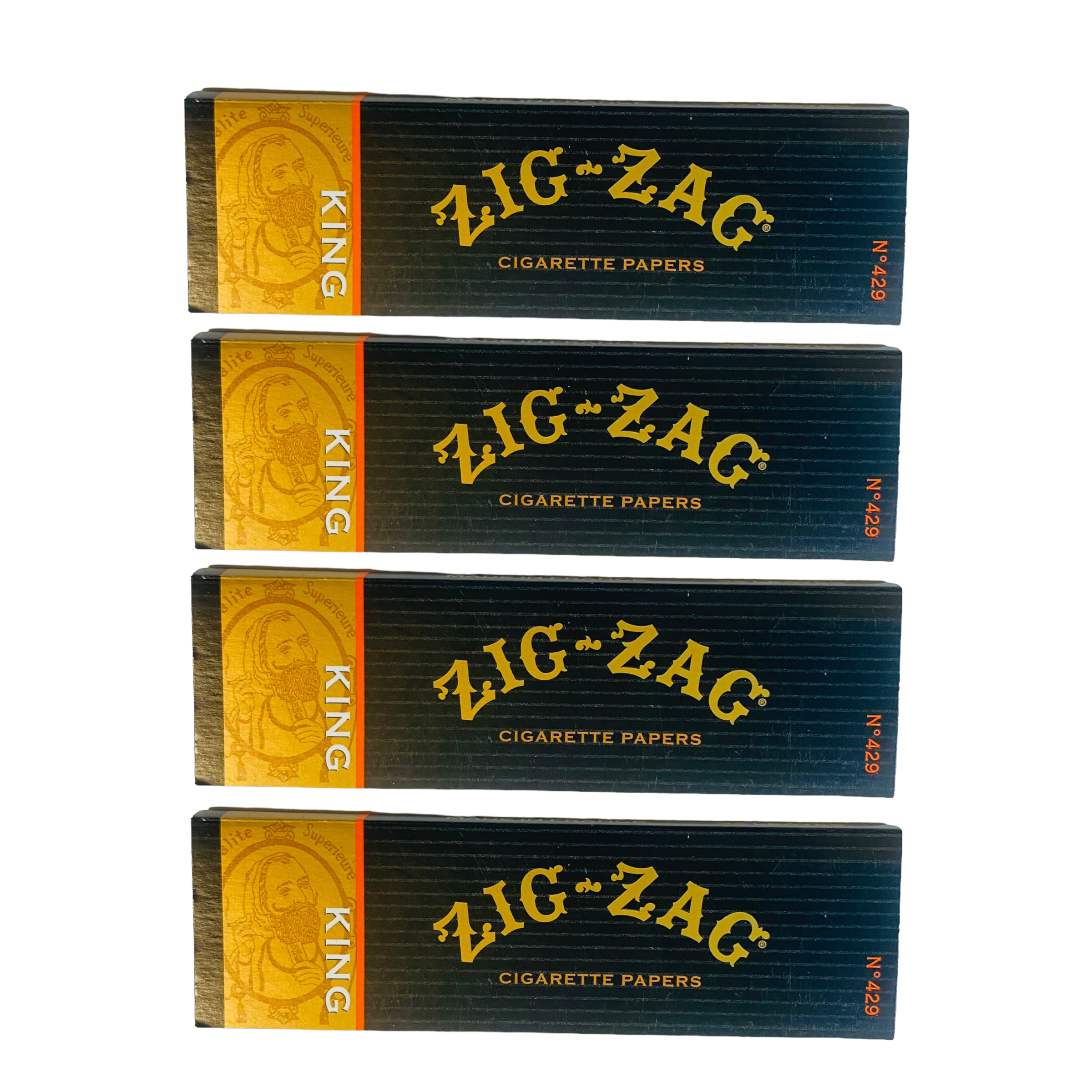 Zig Zag - King Size Rolling Papers - 4 Packs