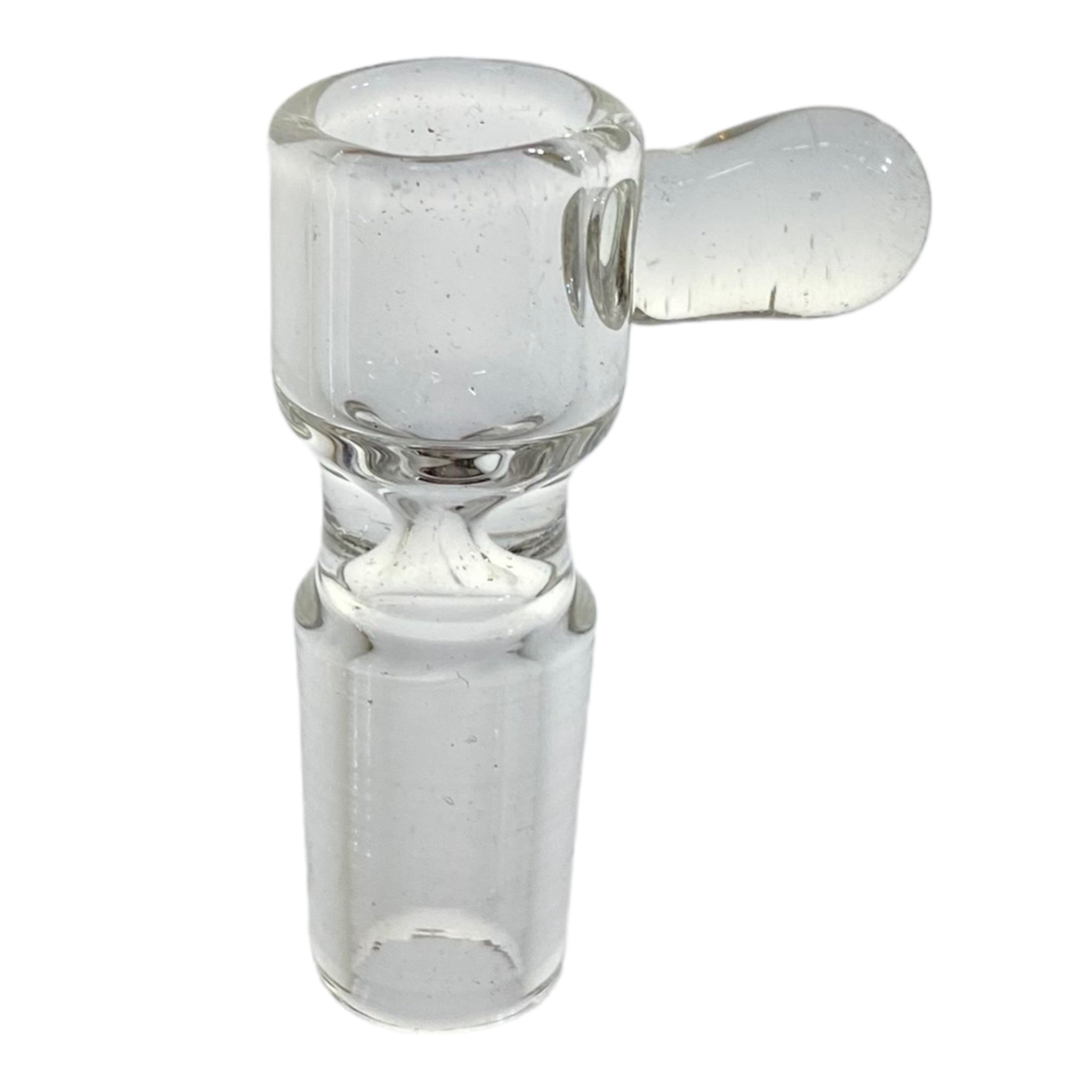 14mm Flower Bowl - Clear Cylinder Shape Bong Bowl Piece