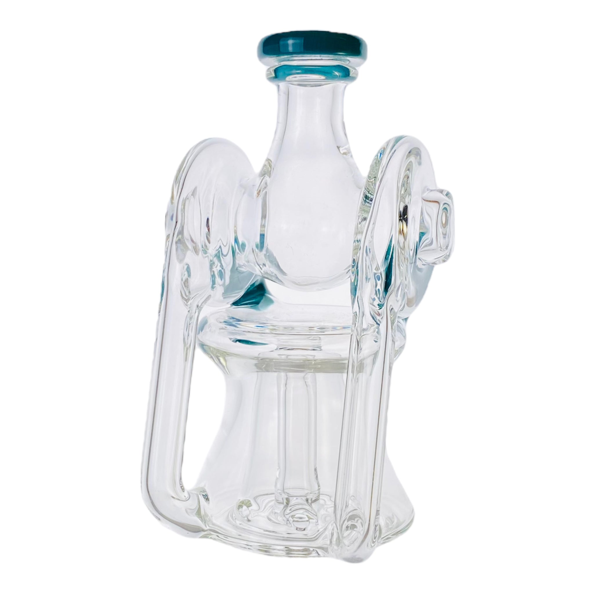 Ery Glass - Puffco Peak Glass Attachment - Double Uptake Recycler for sale mighty quinn santa rosa best peak top