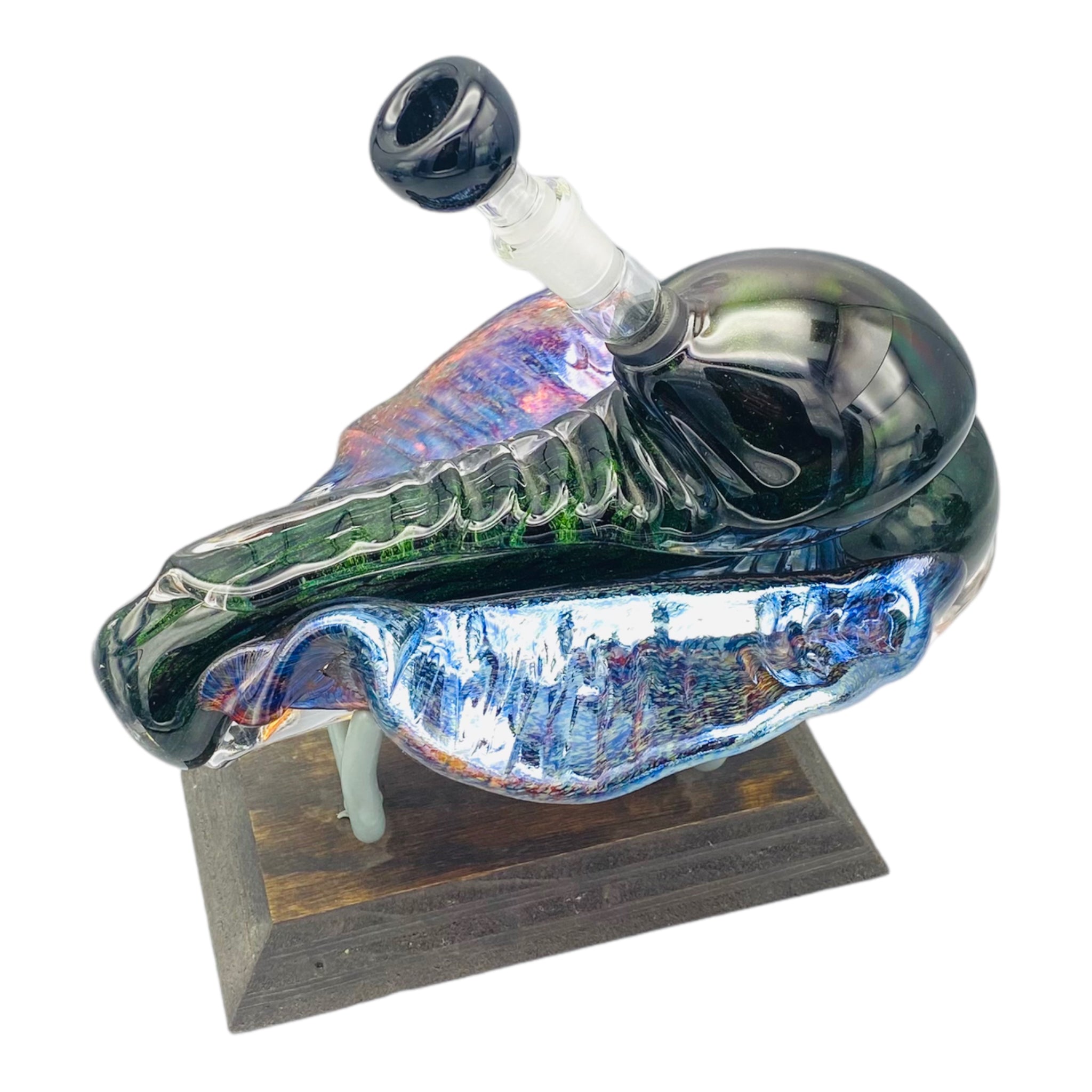 Wes Richards Glass - Flying Nebula Soft Glass Bubbler