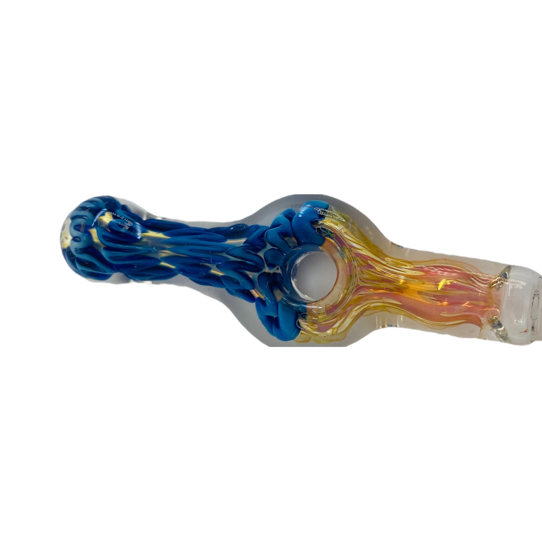 10mm Nectar Collector Blue And Fume Inside Out 
