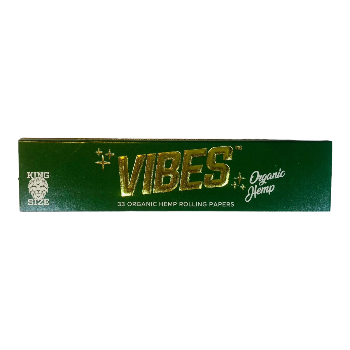VIBES - Organic Hemp King Size Papers - 4 Packs