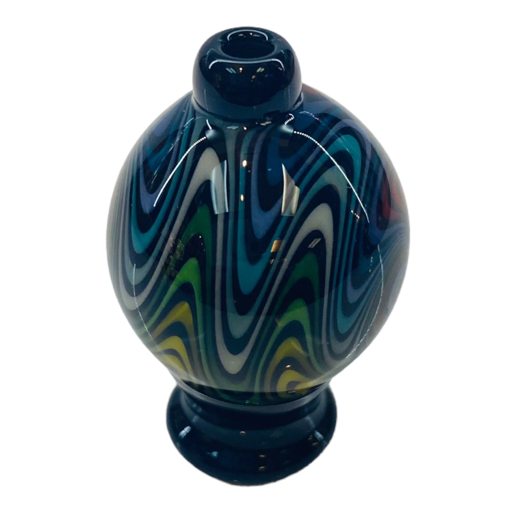 Daniels Glass Art - Rainbow Wig Wag Twirl Bubble Carb Cap