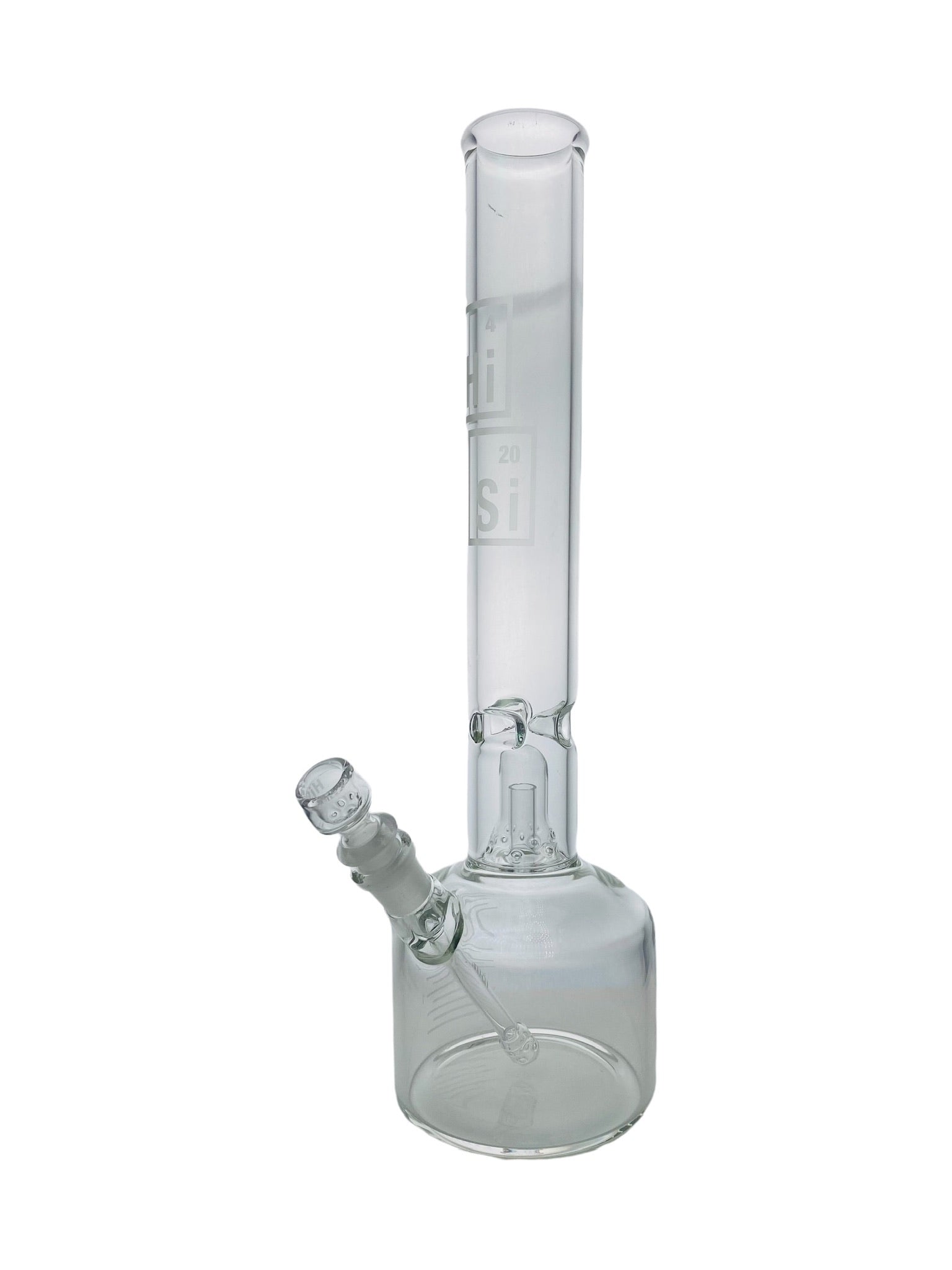 HiSi Glass Double Bell Perc Beaker