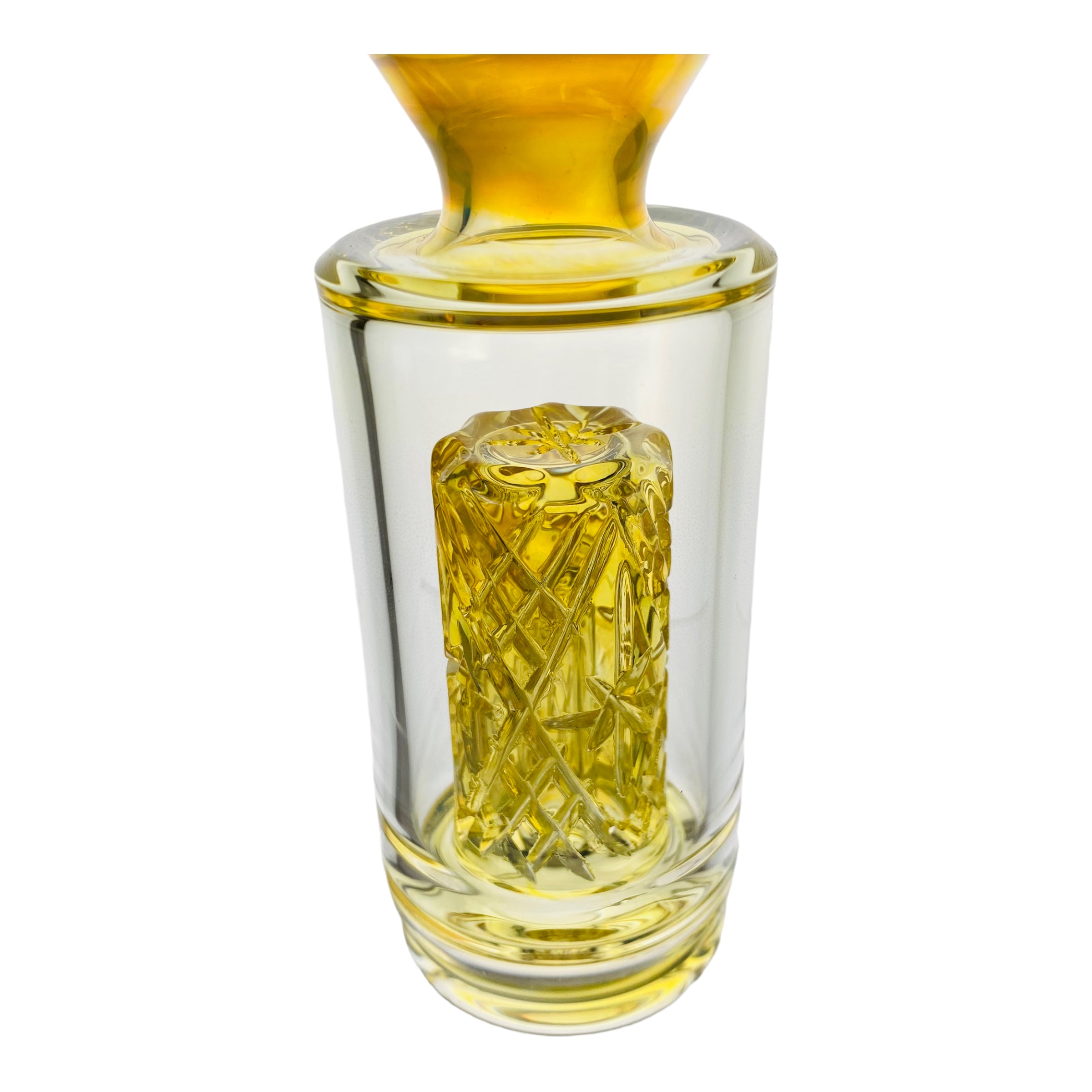 Enjoy And Prosper Glass - Custom Puffco Peak Attachment - Large Fumed Cross Cut Peak Top for sale mighty quinn santa rosa ca near you