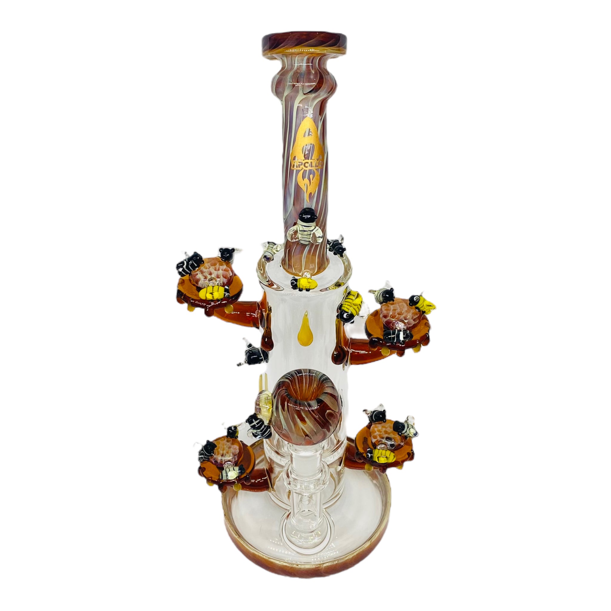 Cute and Girly bong small Beehive Bong With Glycerin Freeze Coil Top for sale